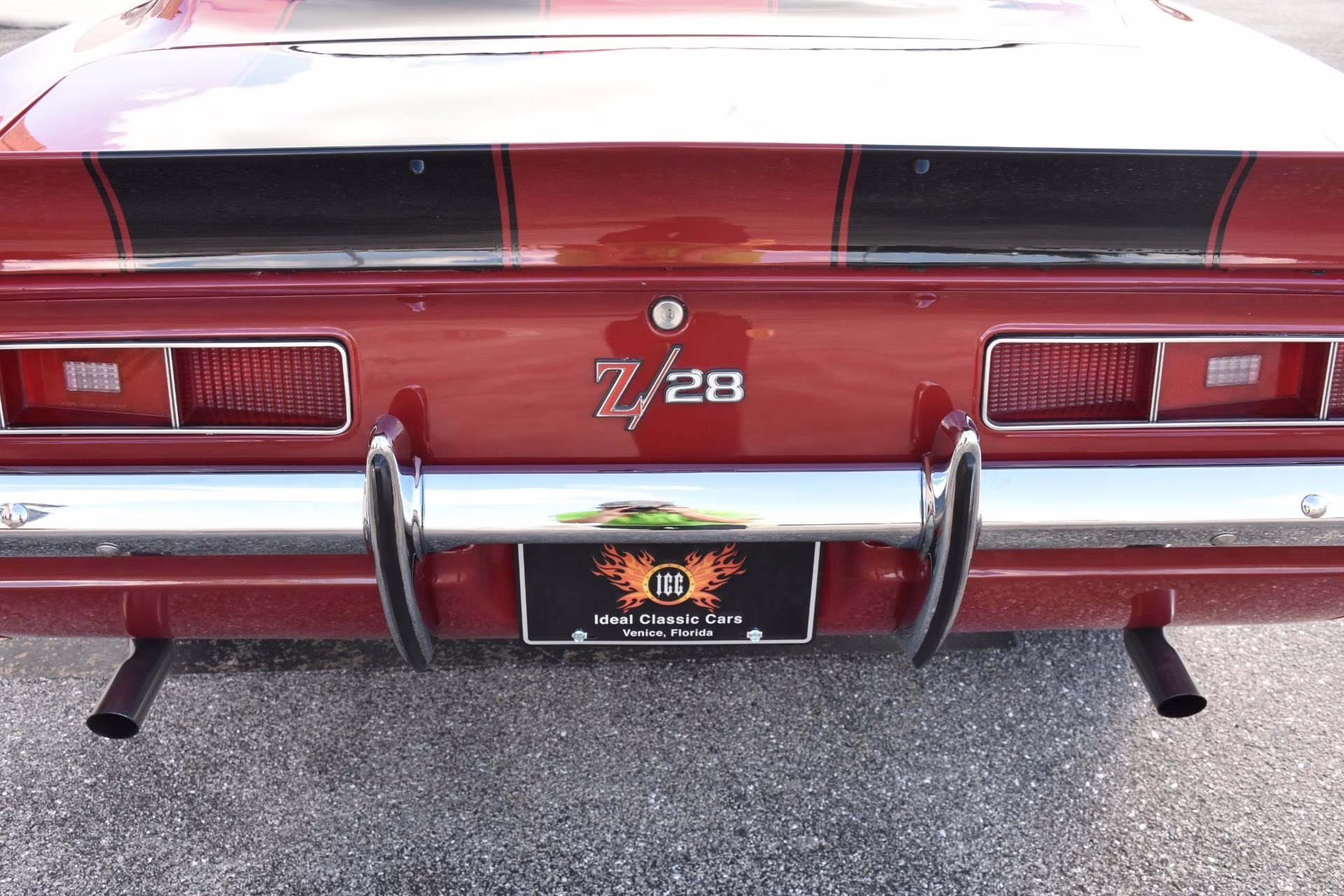 1969 Red Chevrolet Camaro