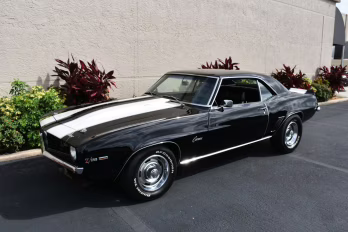 1969 Black Chevrolet Camaro