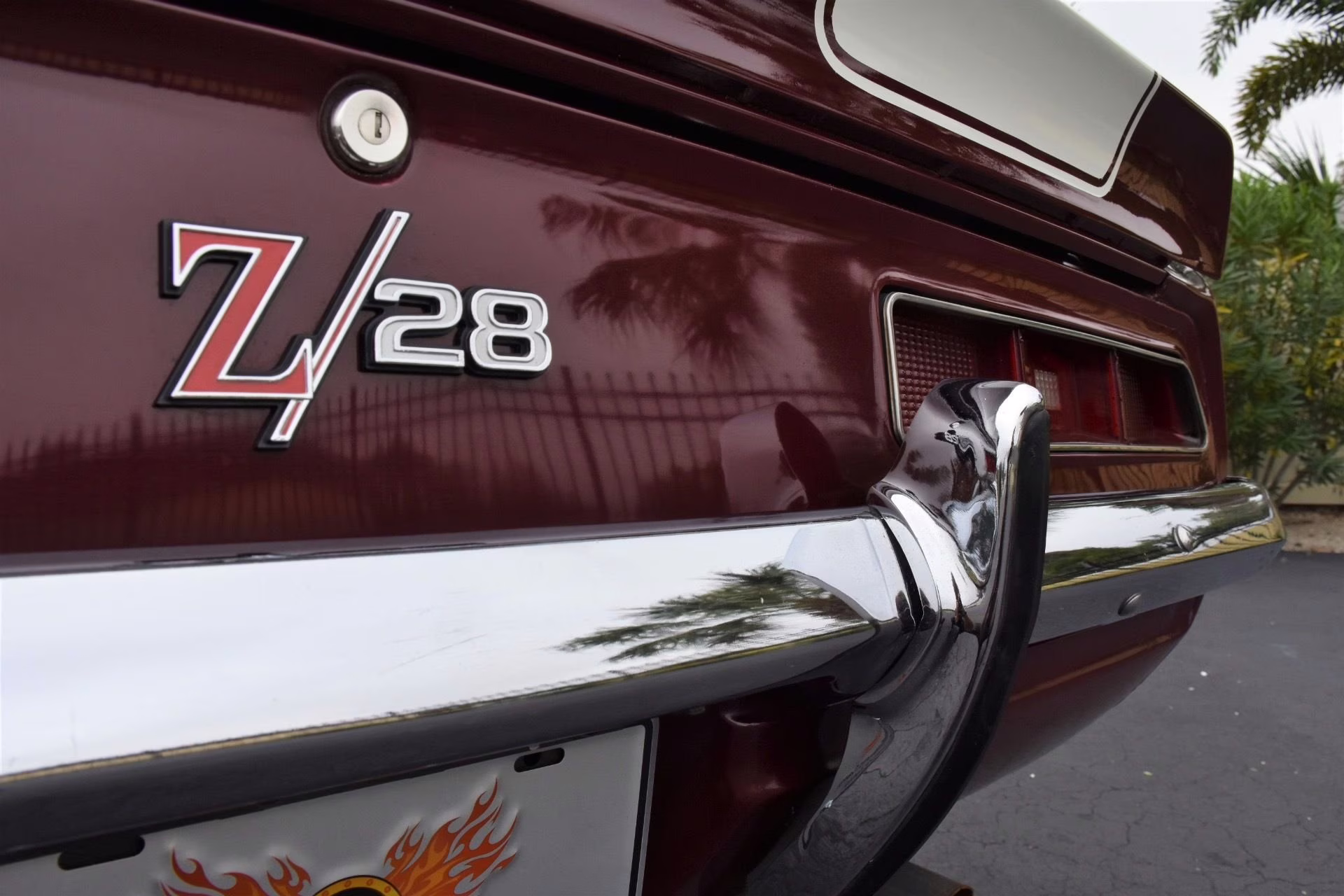 1969 Burgundy Chevrolet Camaro Z/28