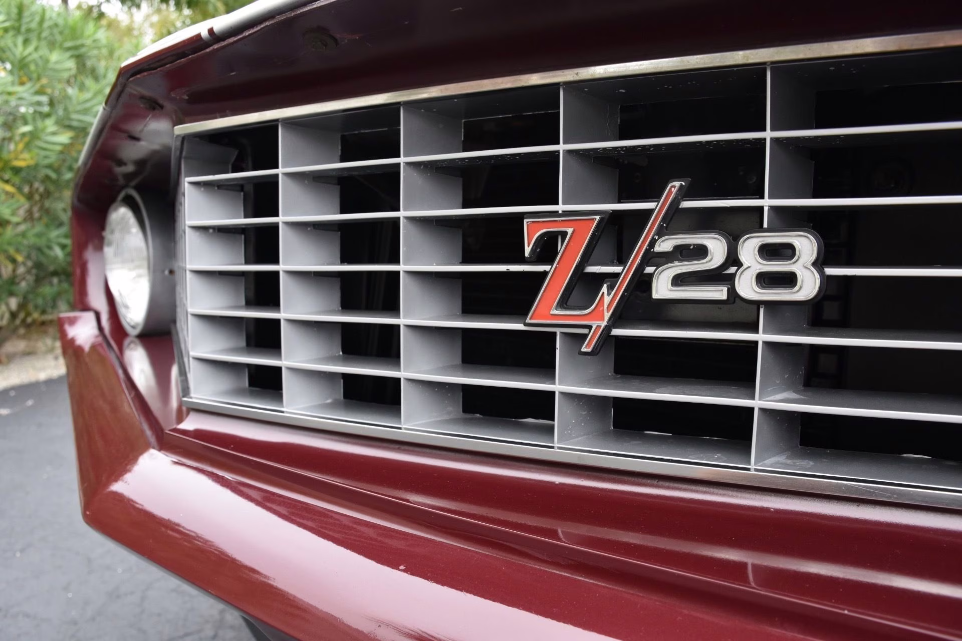 1969 Burgundy Chevrolet Camaro Z/28