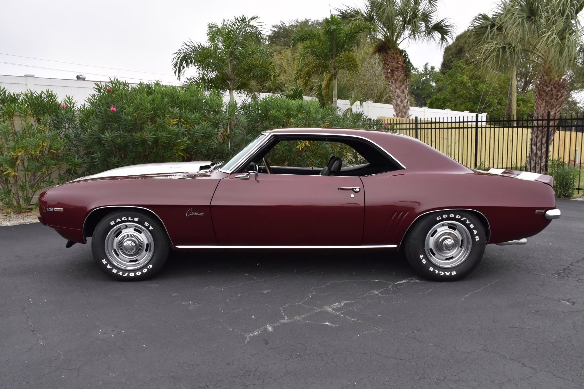 1969 Burgundy Chevrolet Camaro Z/28