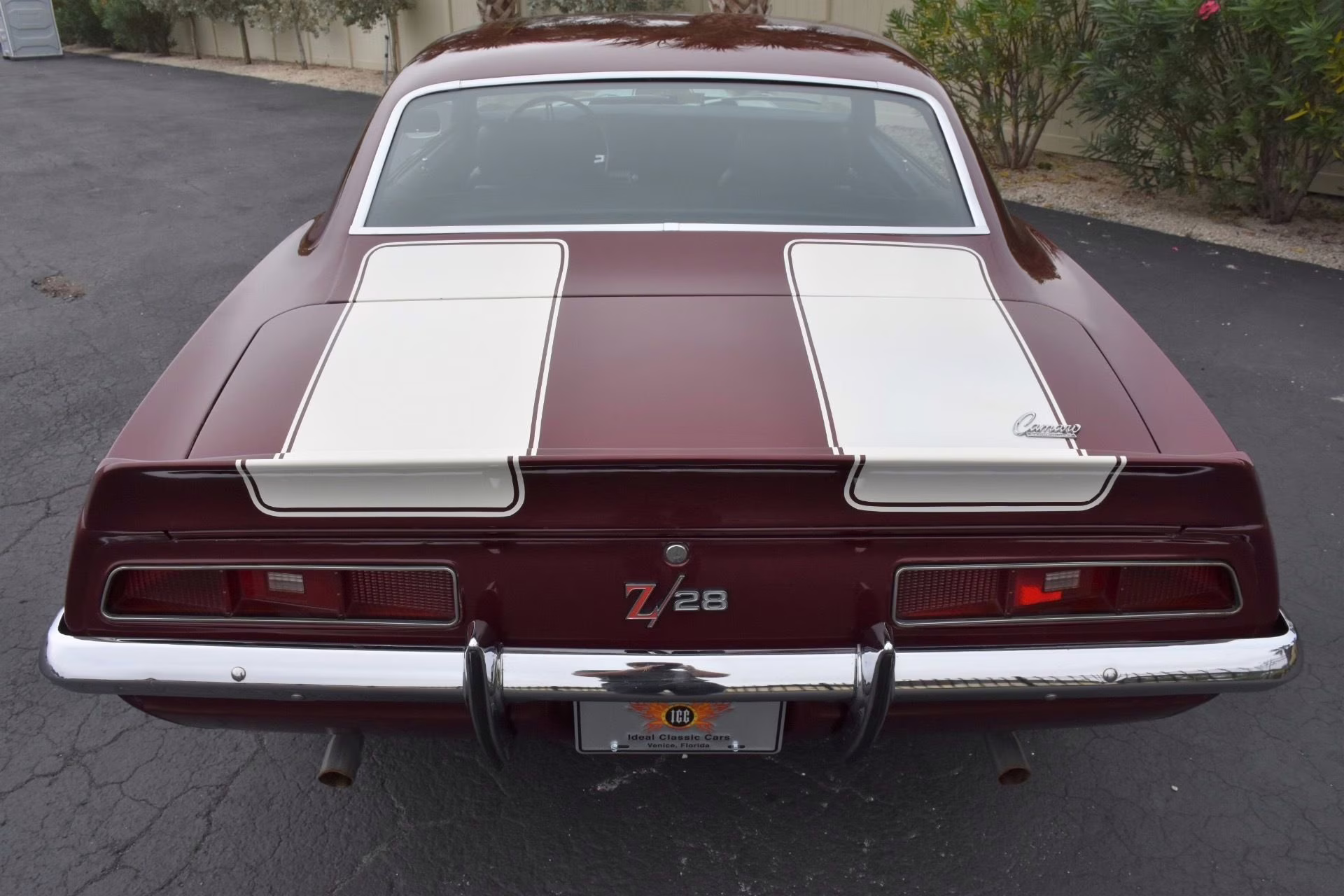 1969 Burgundy Chevrolet Camaro Z/28