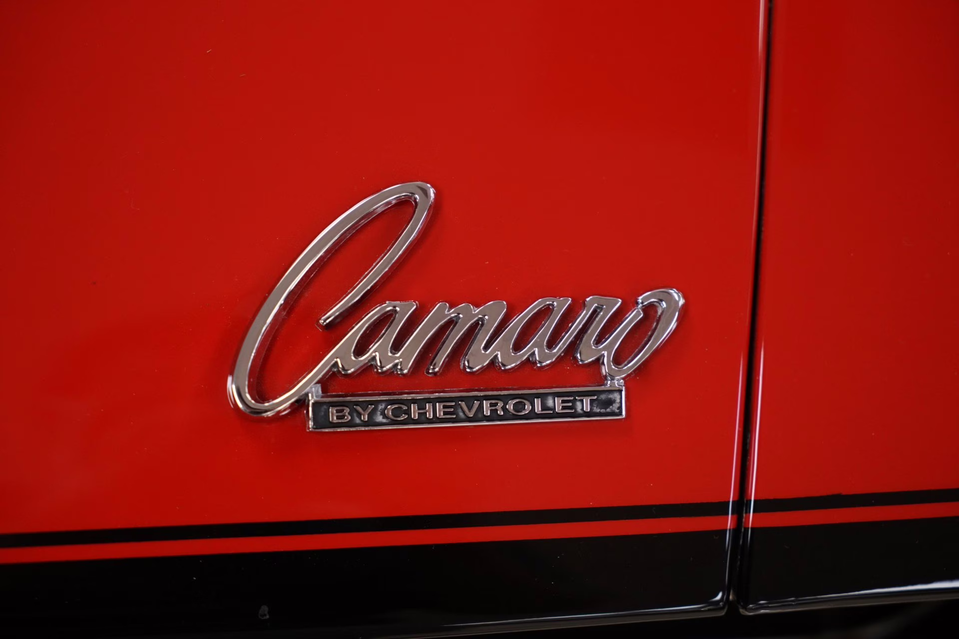 1968 Tuxedo Black Chevrolet Camaro