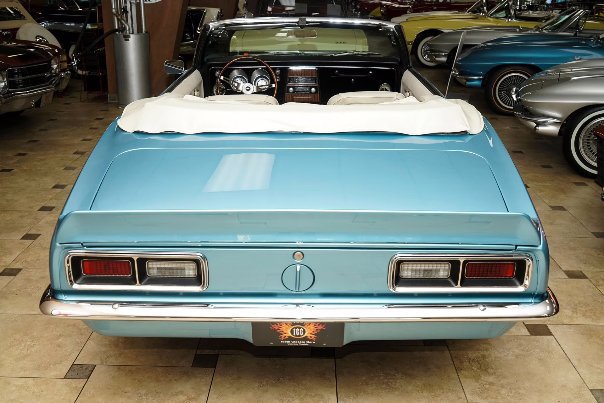 1968 Grotto Blue Chevrolet Camaro