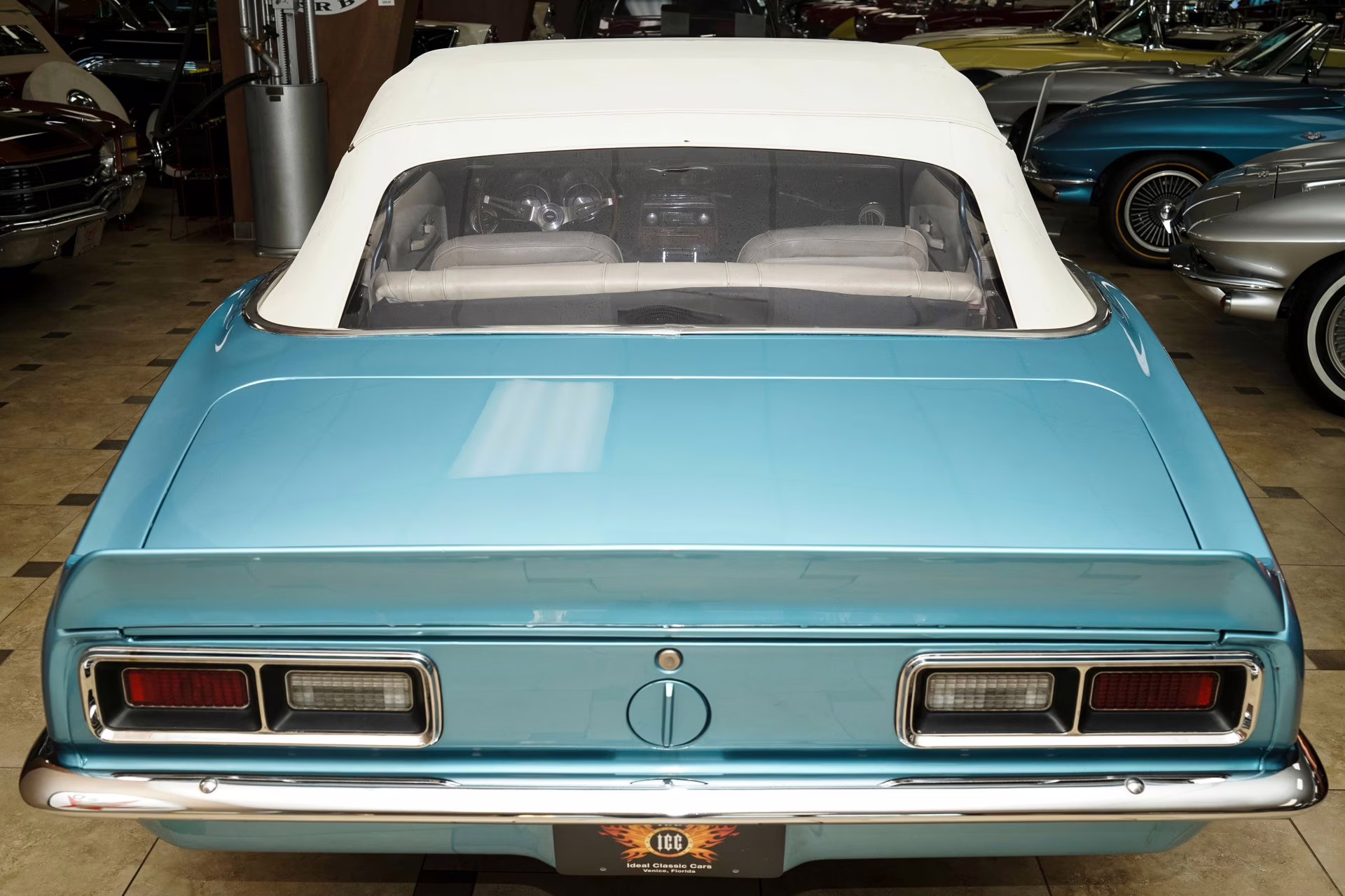 1968 Grotto Blue Chevrolet Camaro