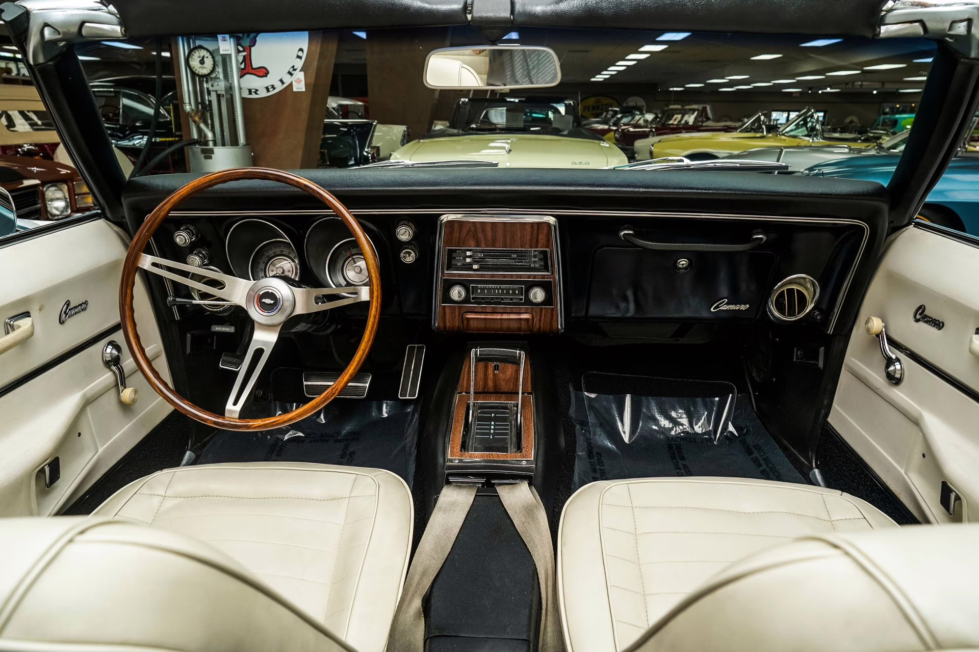 1968 Grotto Blue Chevrolet Camaro