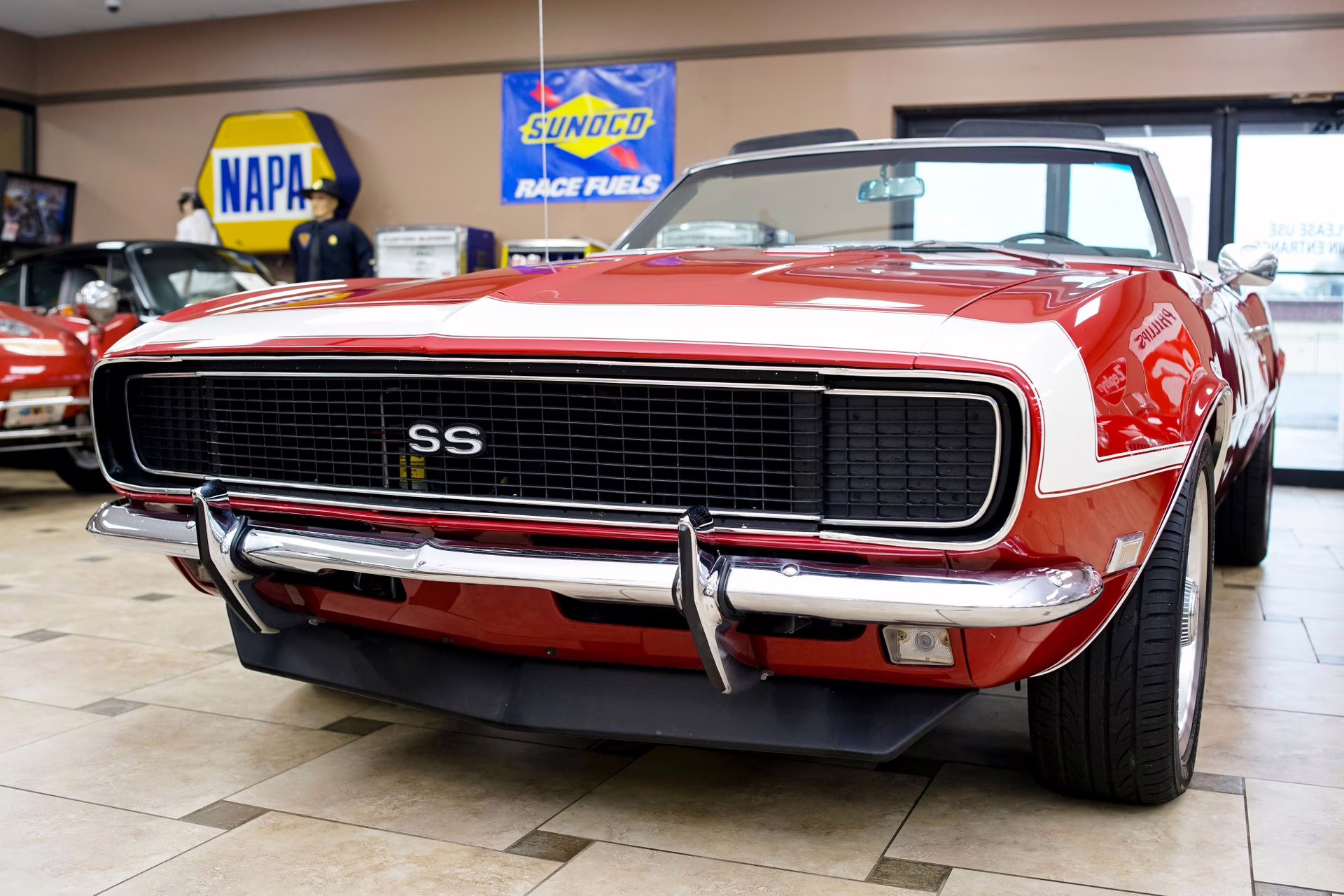 1968 Matador Red Chevrolet Camaro