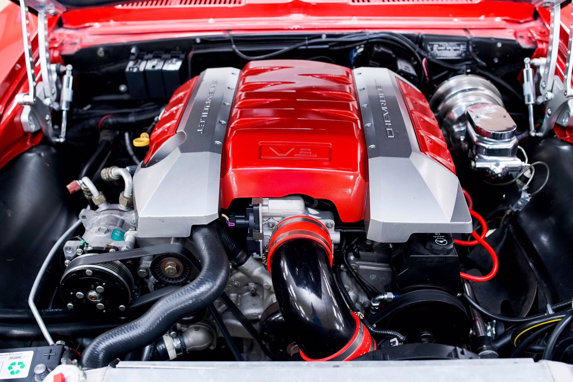 1968 Matador Red Chevrolet Camaro