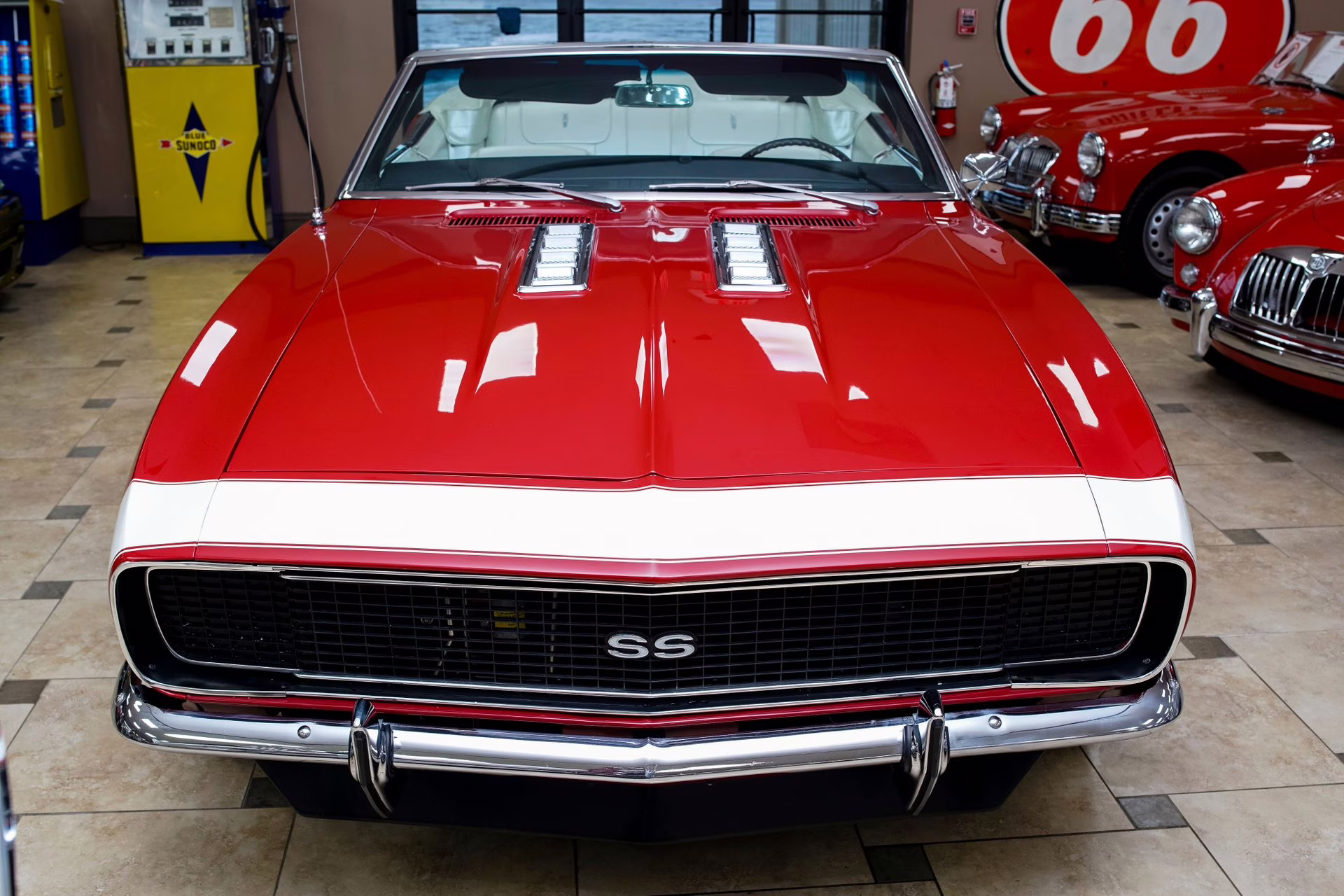 1968 Matador Red Chevrolet Camaro