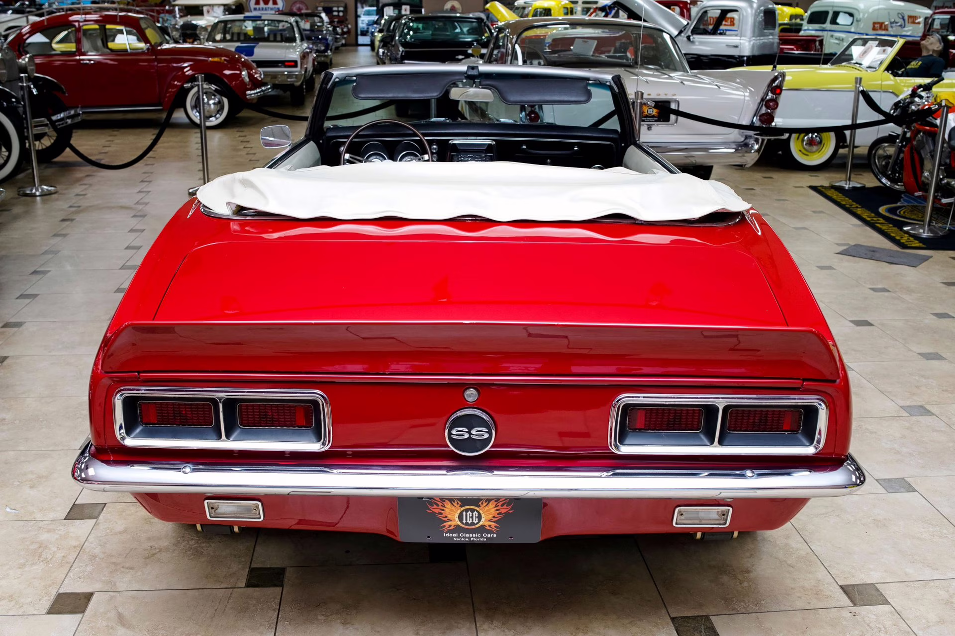 1968 Matador Red Chevrolet Camaro