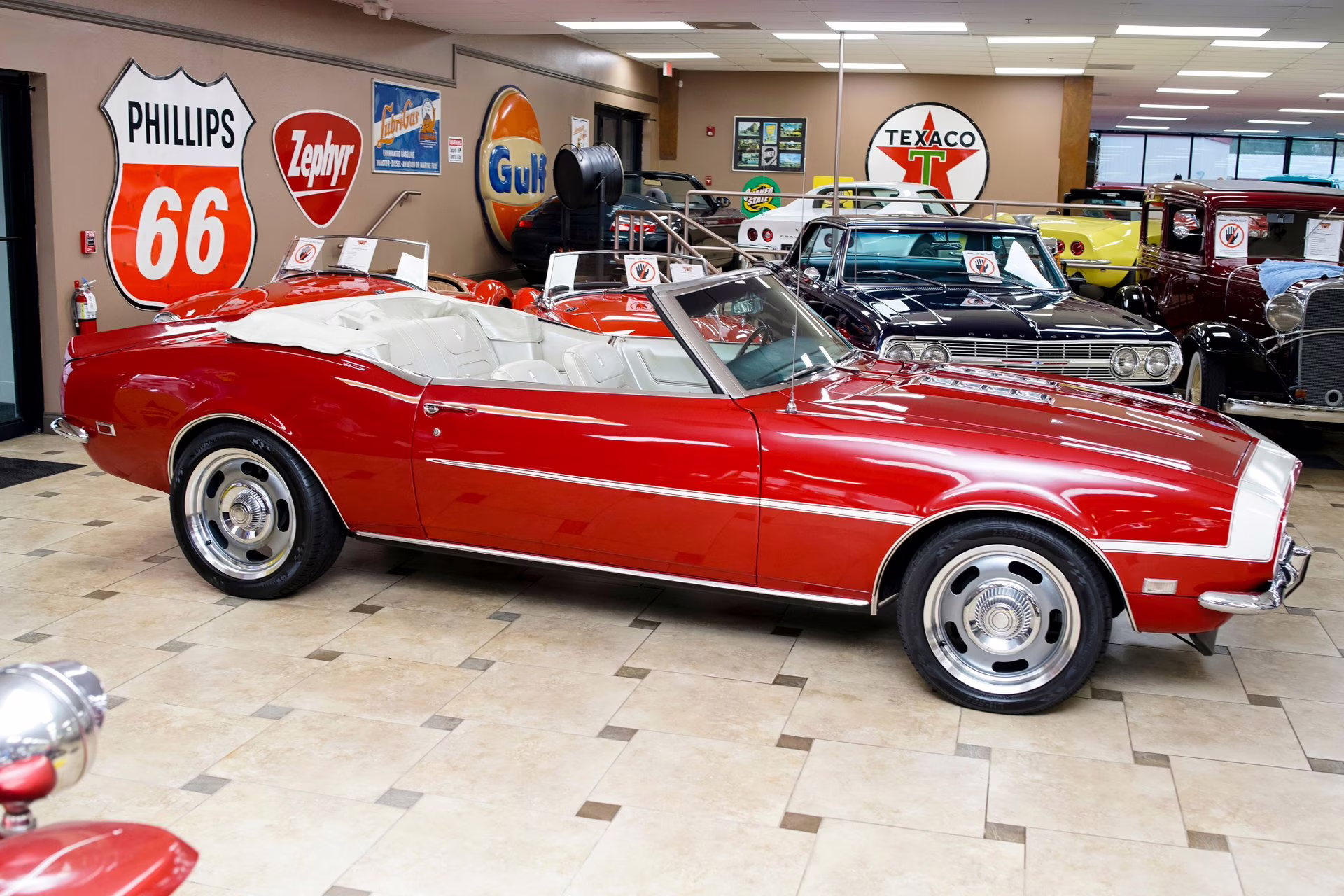 1968 Matador Red Chevrolet Camaro