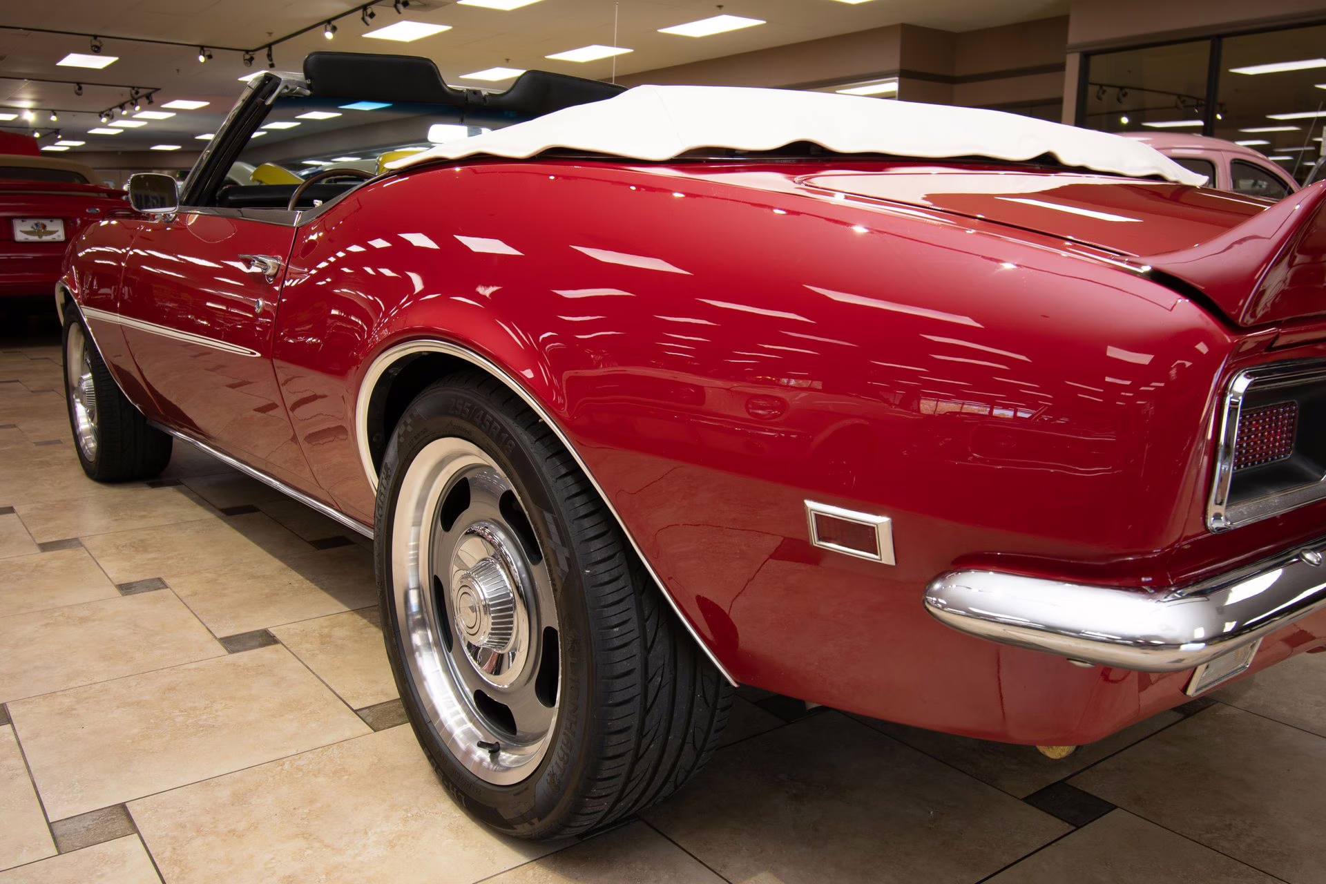 1968 Maroon Chevrolet Camaro
