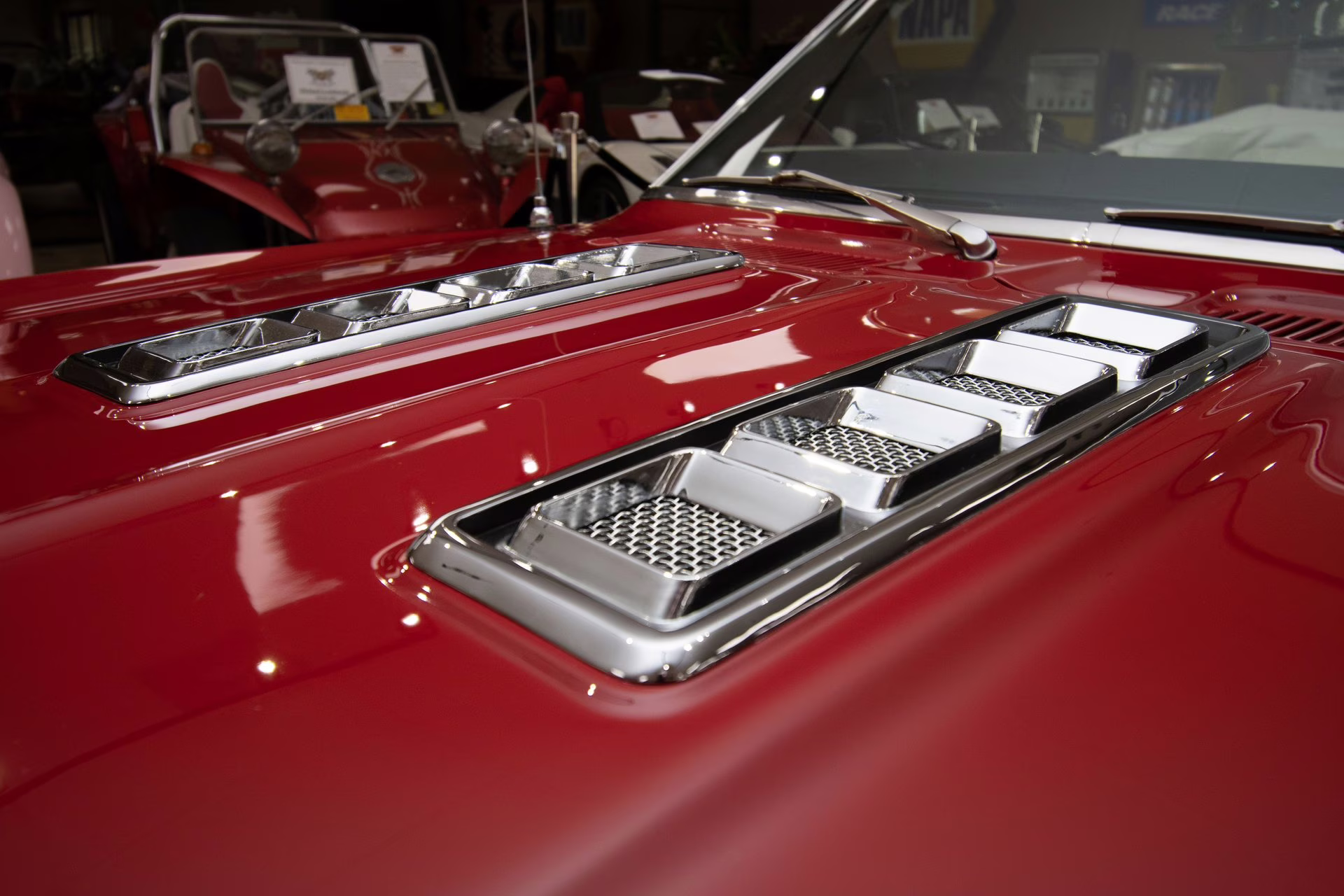 1968 Maroon Chevrolet Camaro