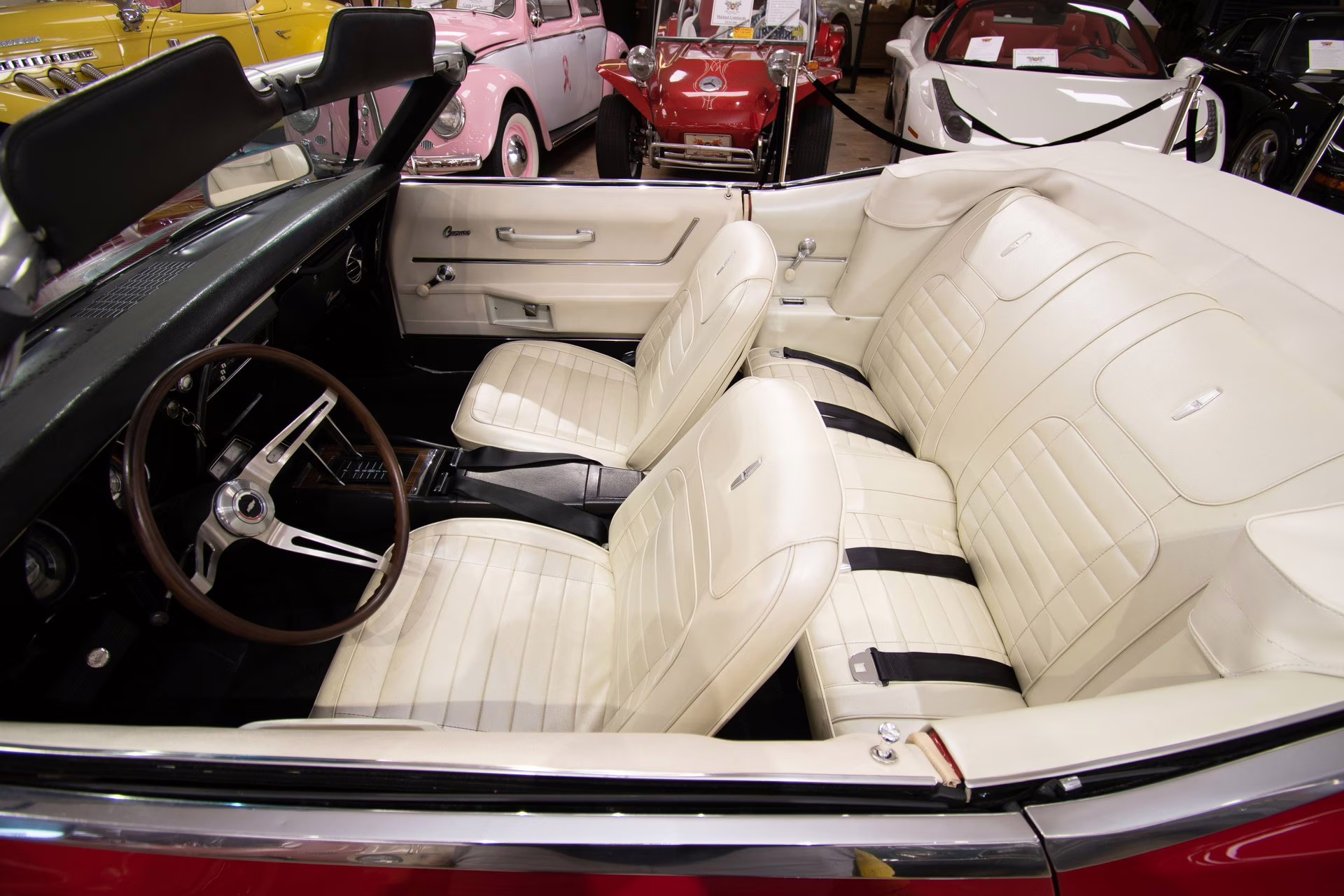 1968 Maroon Chevrolet Camaro