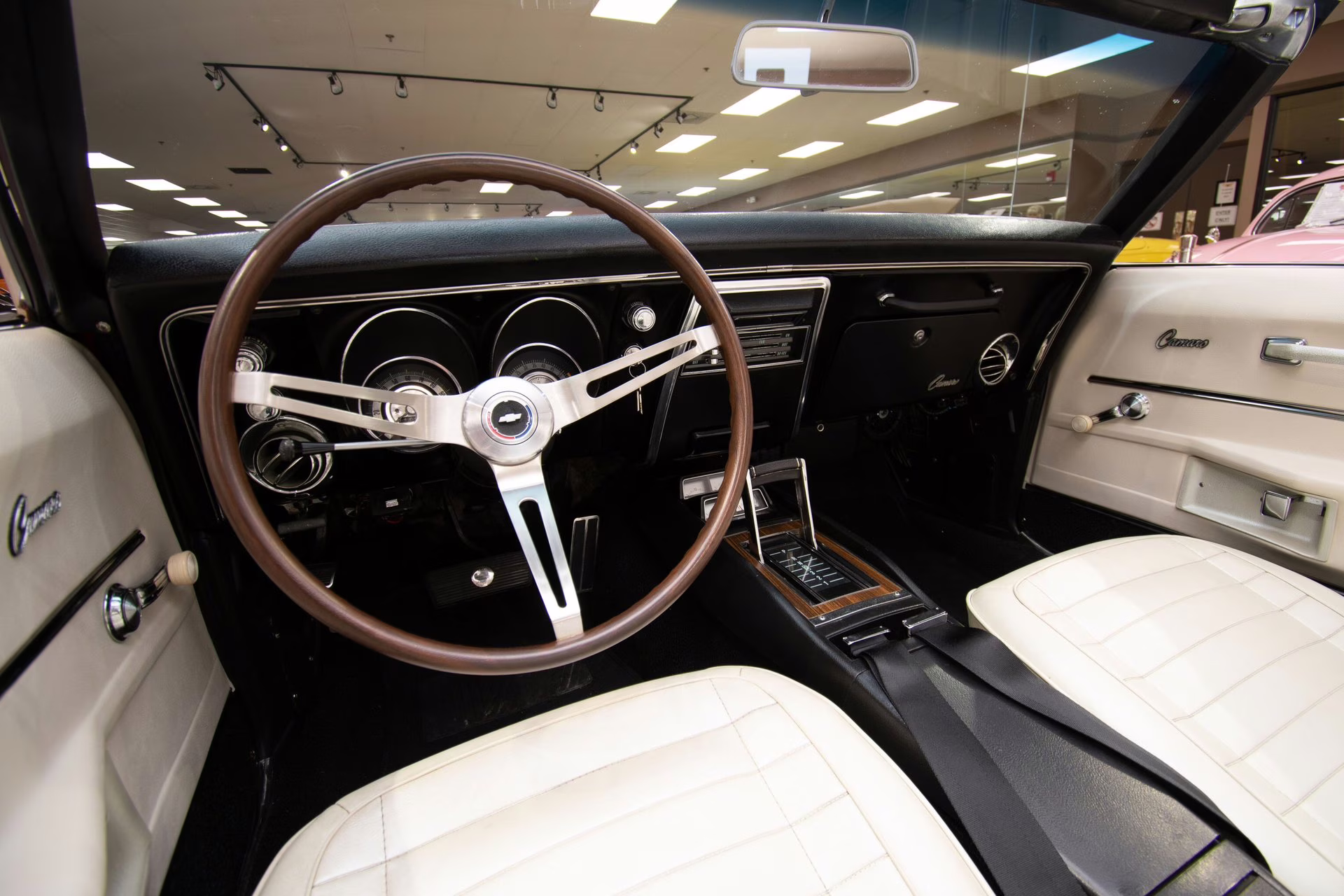 1968 Maroon Chevrolet Camaro