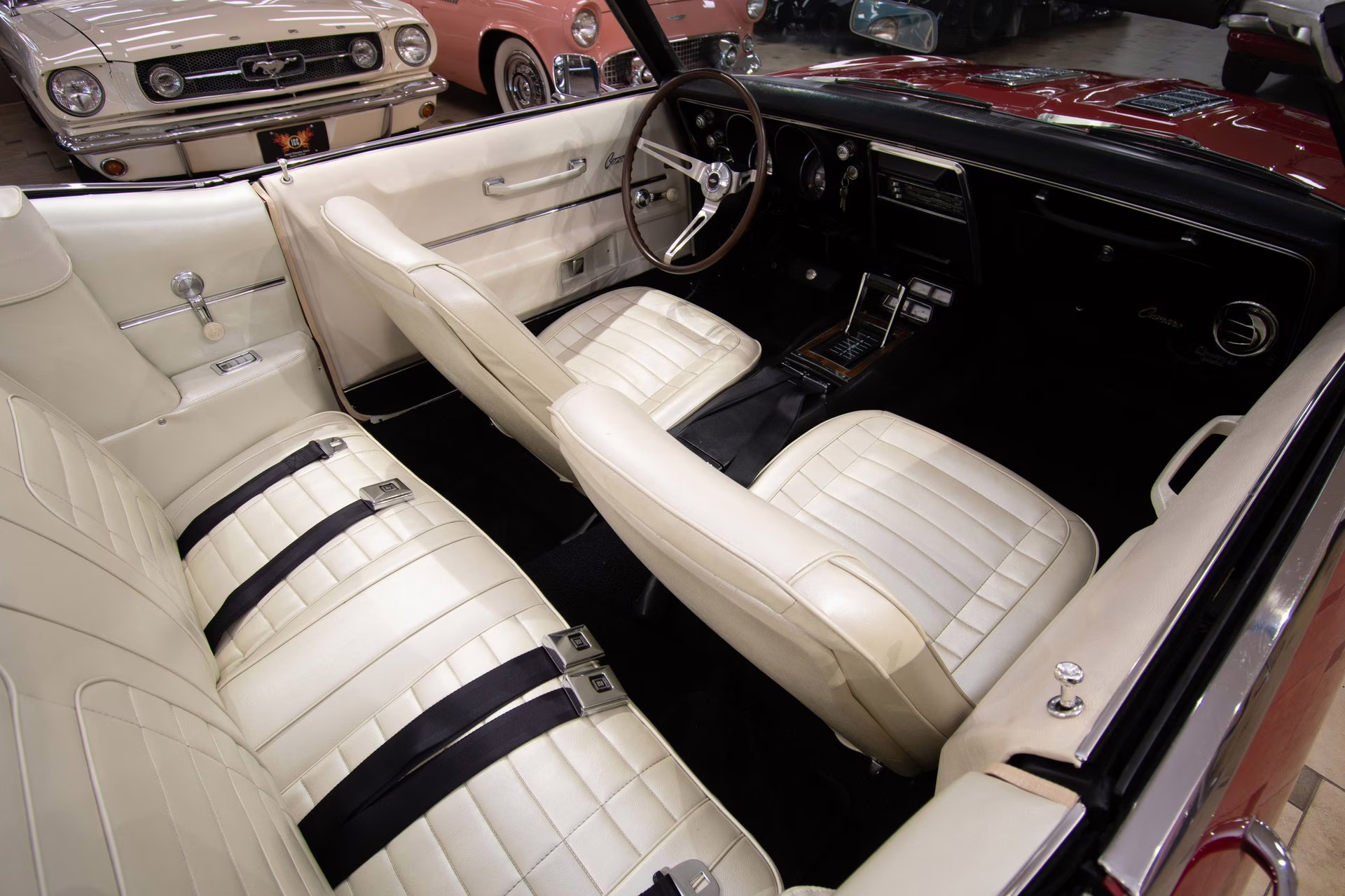 1968 Maroon Chevrolet Camaro