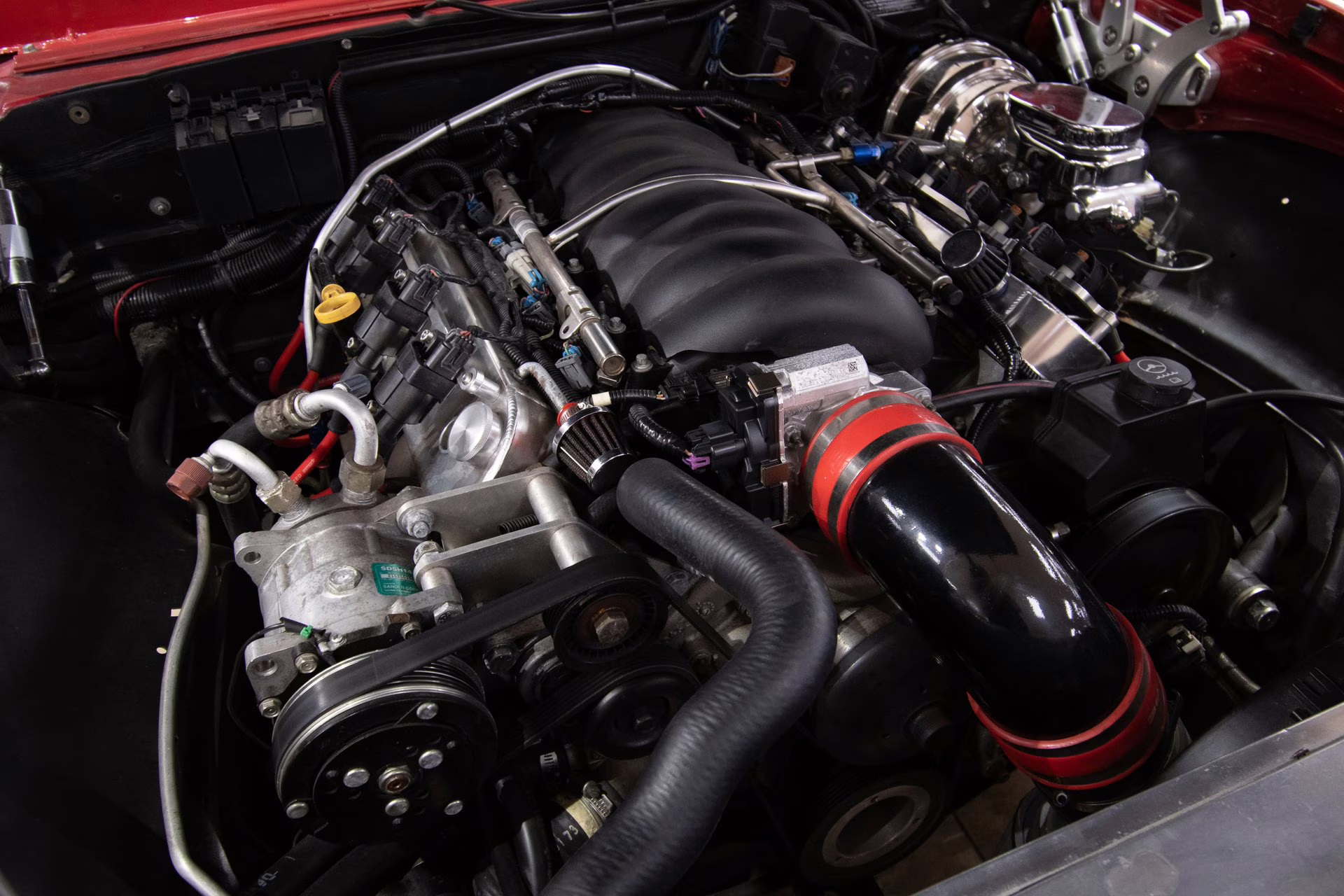 1968 Maroon Chevrolet Camaro