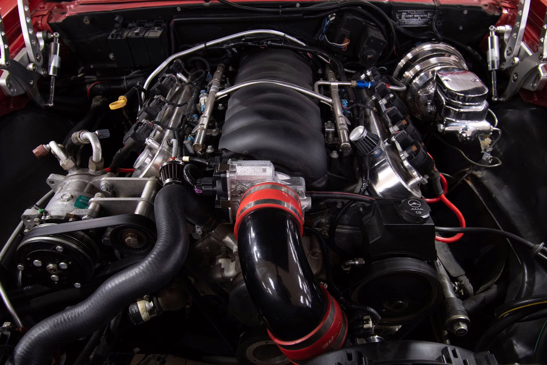 1968 Maroon Chevrolet Camaro