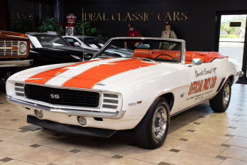 1969 Dover White/Hugger Orange Chevrolet Camaro