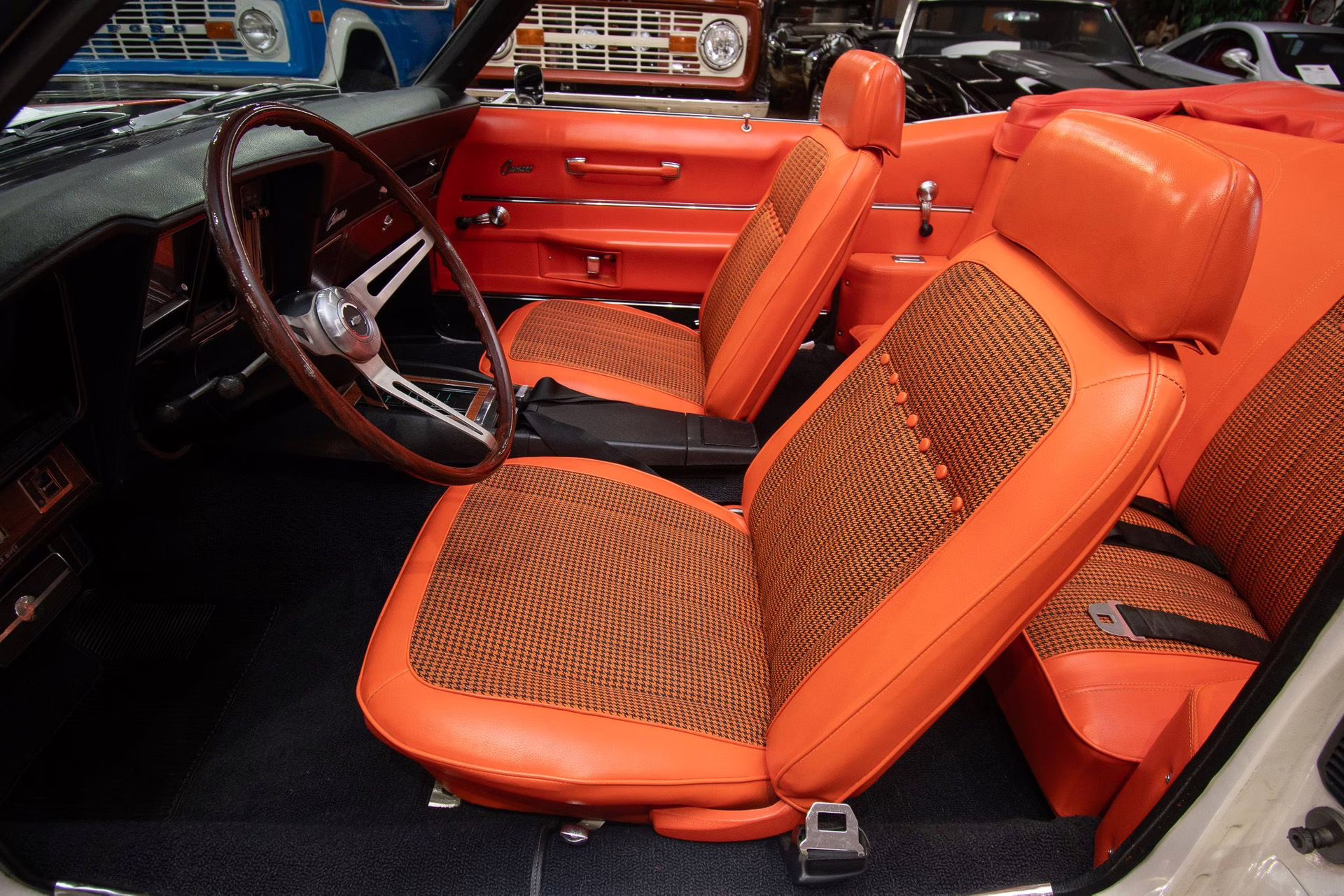 1969 Dover White/Hugger Orange Chevrolet Camaro