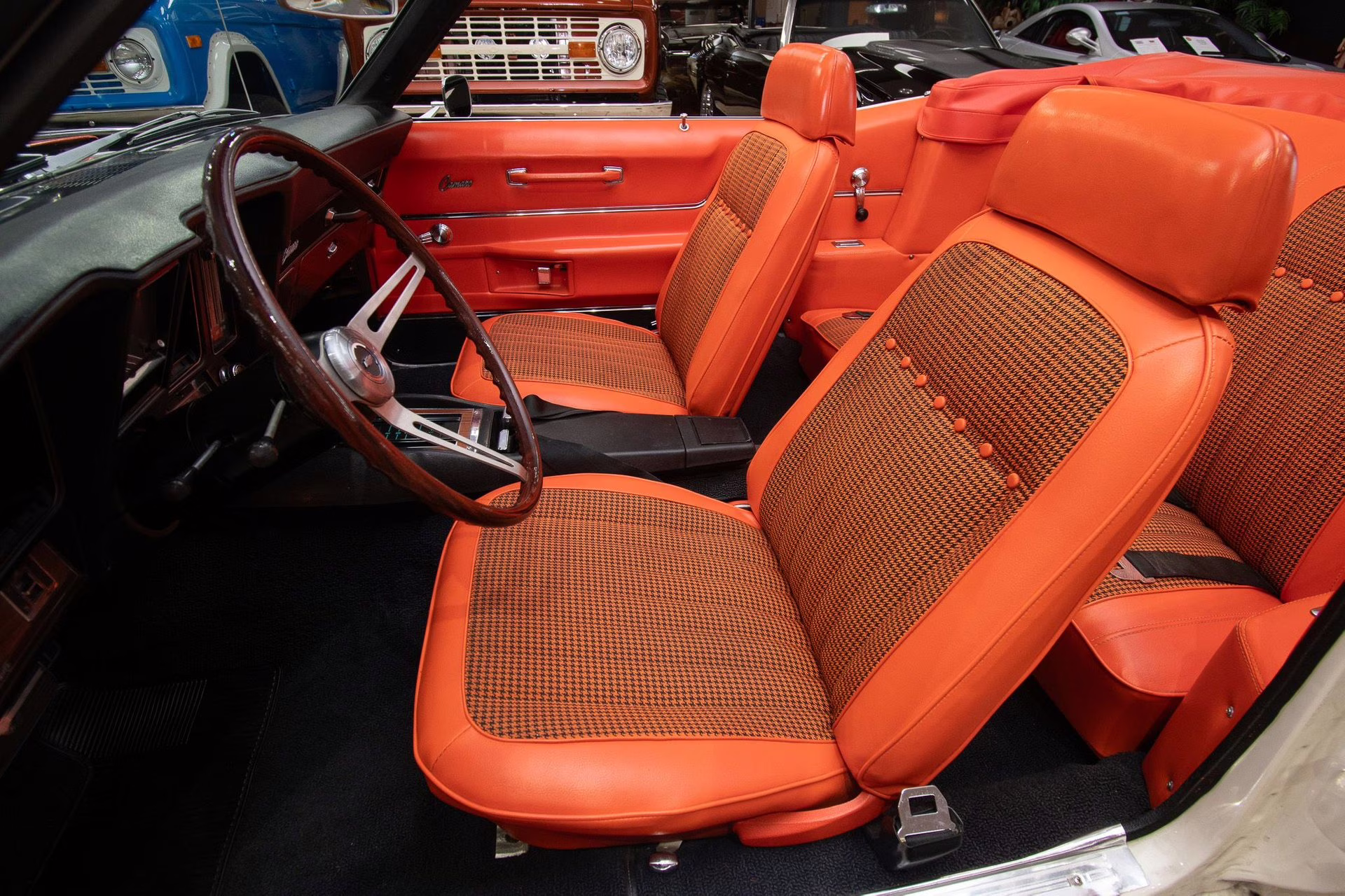 1969 Dover White/Hugger Orange Chevrolet Camaro