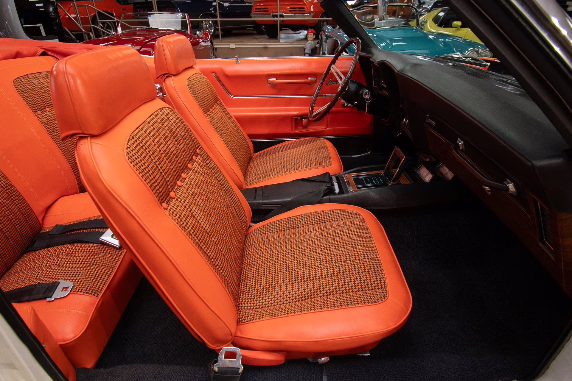 1969 Dover White/Hugger Orange Chevrolet Camaro