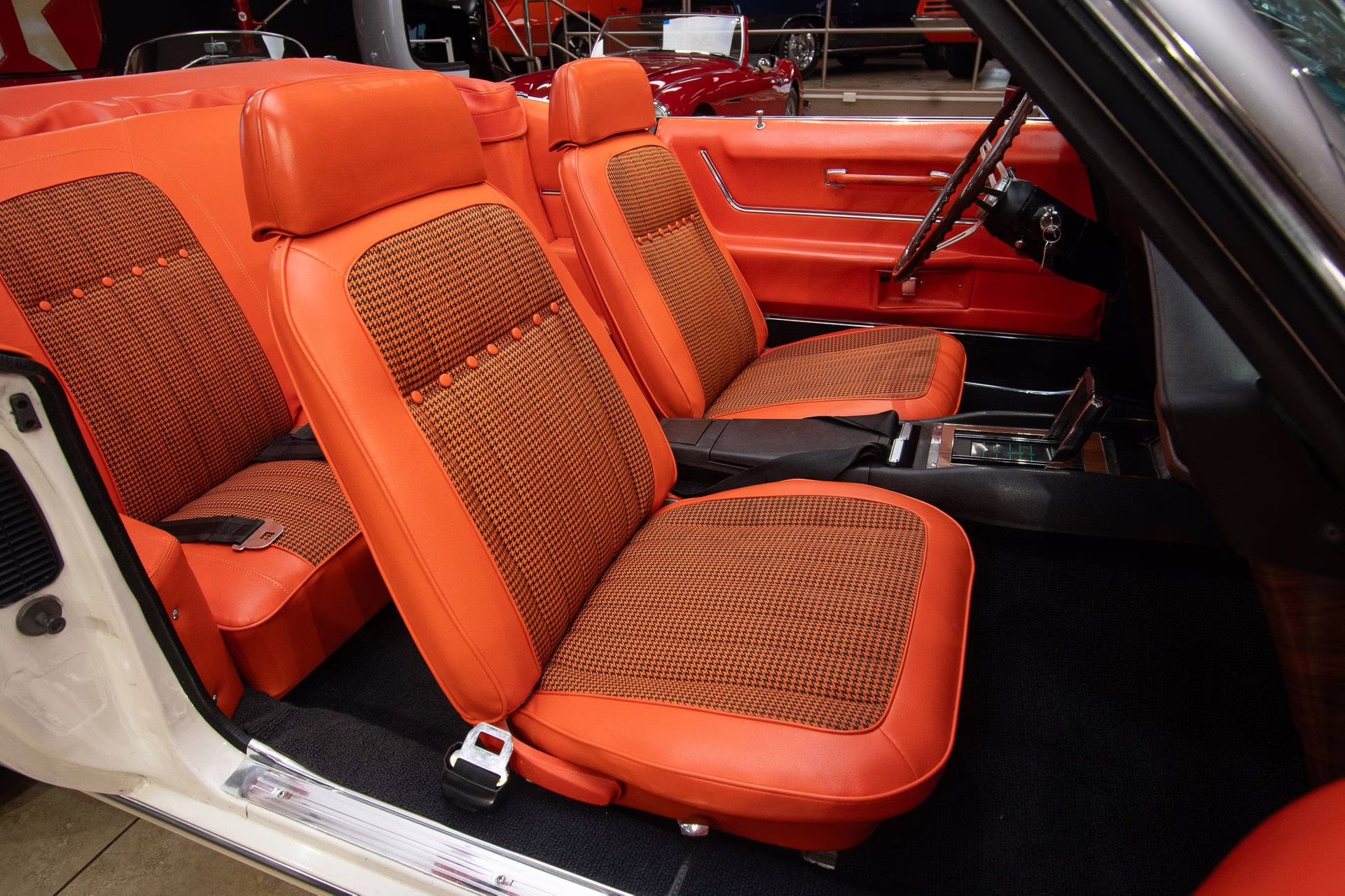 1969 Dover White/Hugger Orange Chevrolet Camaro