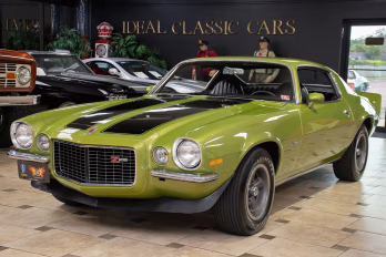 1971 Lime  Green Chevrolet Camaro