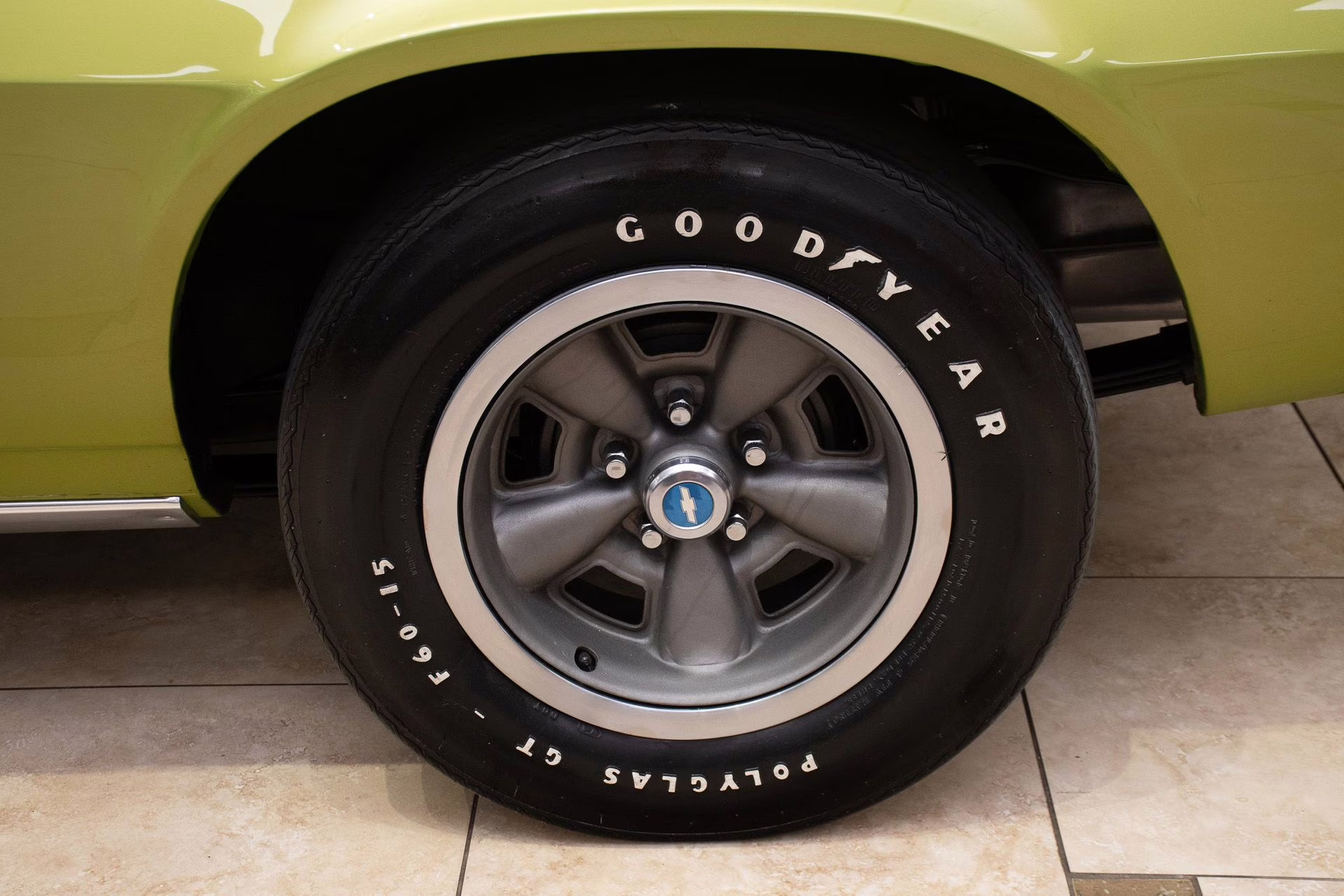 1971 Lime  Green Chevrolet Camaro