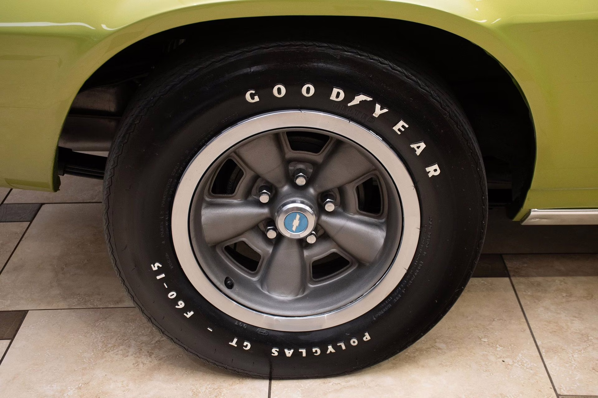 1971 Lime  Green Chevrolet Camaro