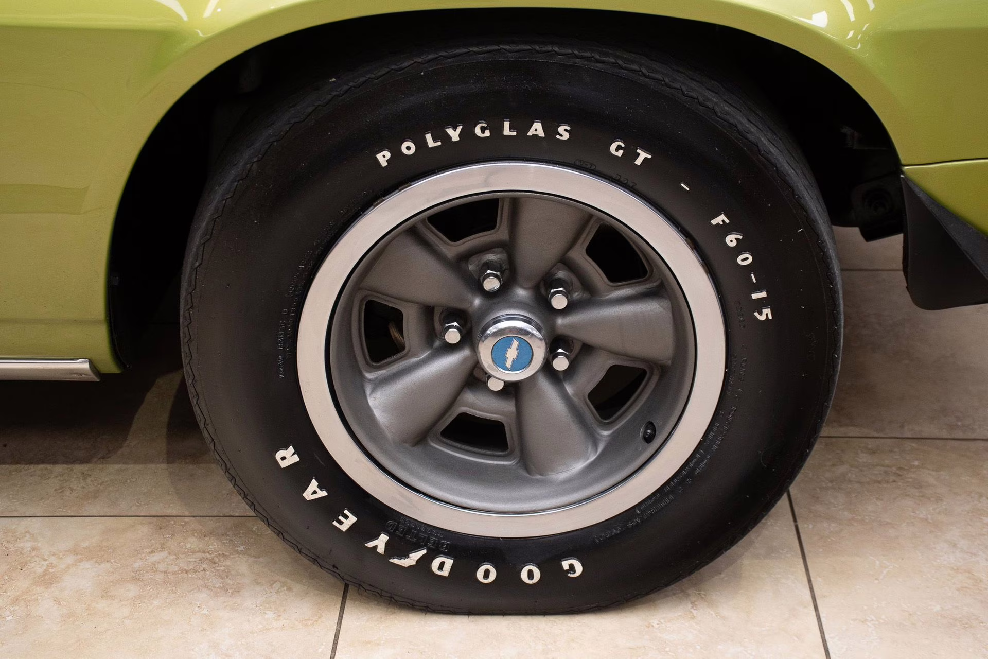 1971 Lime  Green Chevrolet Camaro