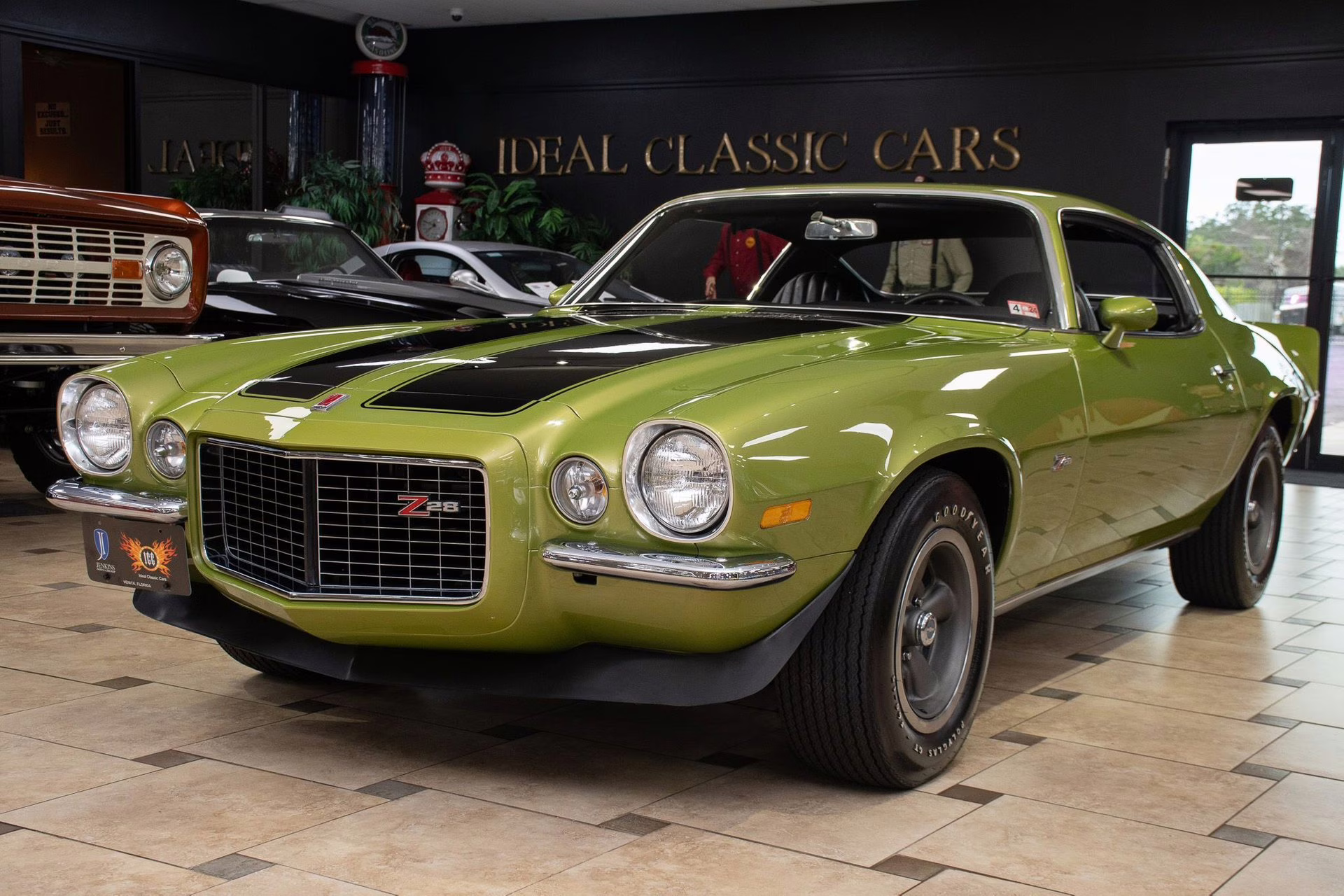 1971 Lime  Green Chevrolet Camaro