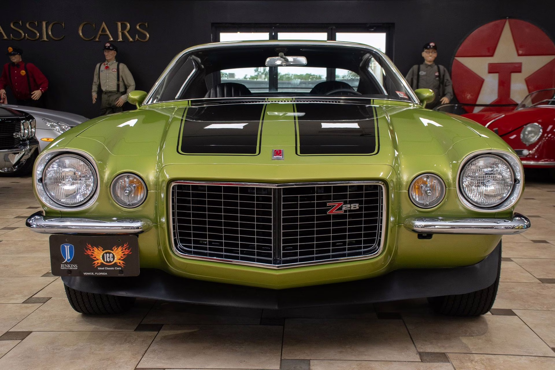 1971 Lime  Green Chevrolet Camaro