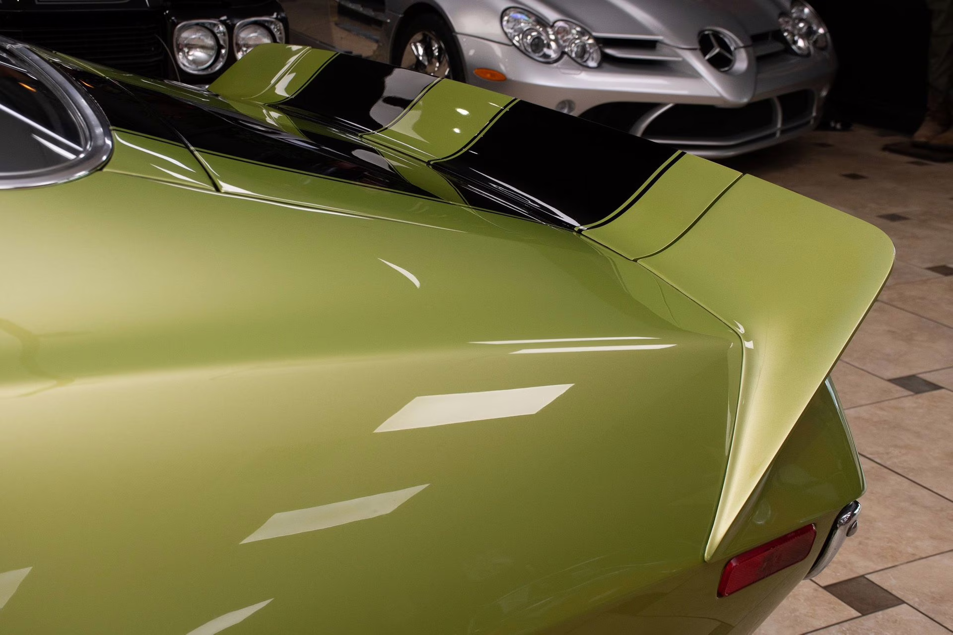 1971 Lime  Green Chevrolet Camaro