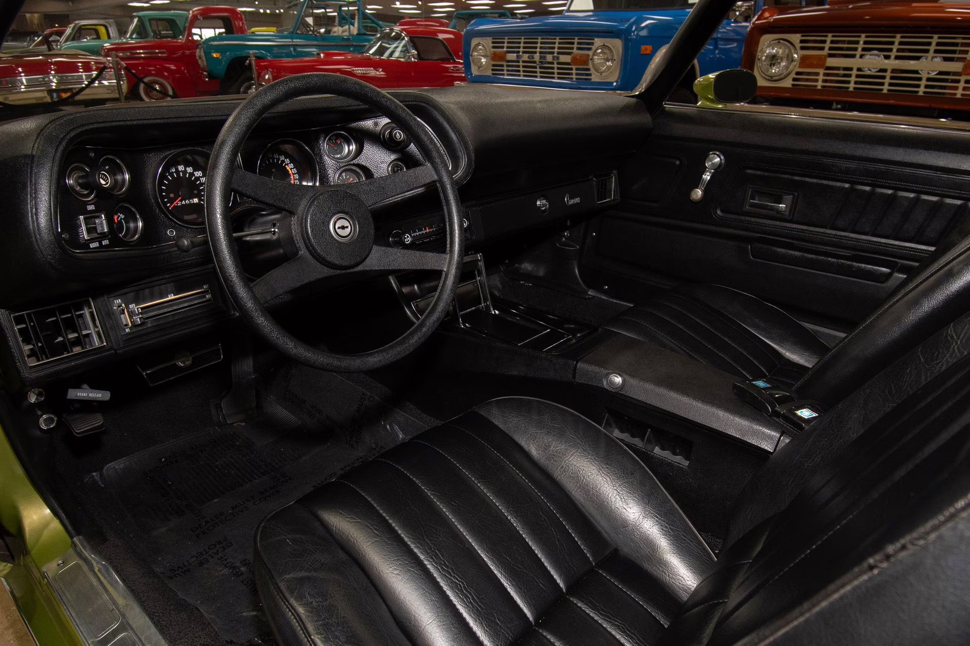 1971 Lime  Green Chevrolet Camaro