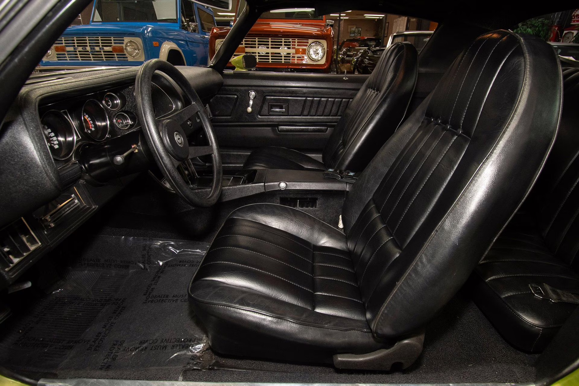 1971 Lime  Green Chevrolet Camaro