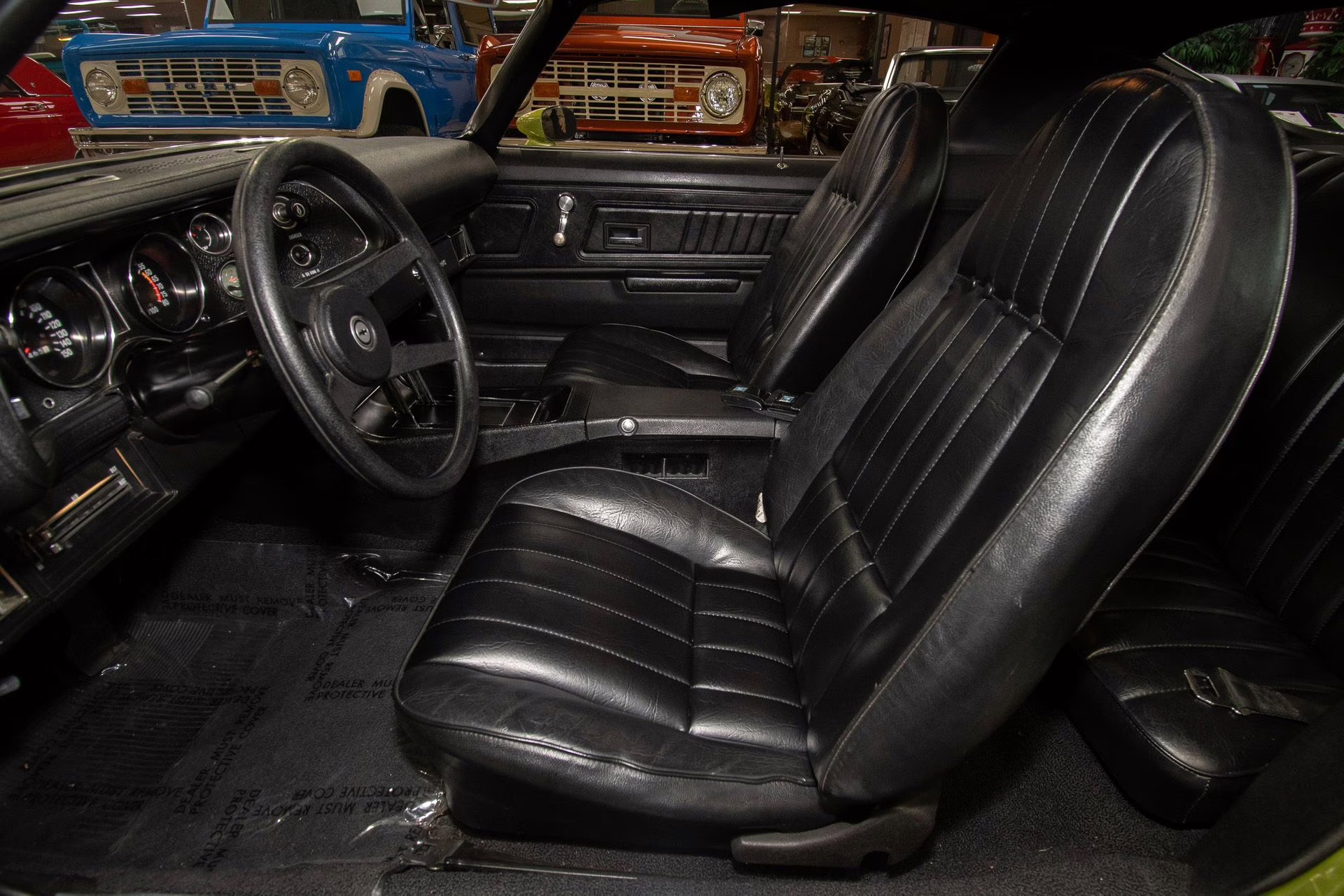 1971 Lime  Green Chevrolet Camaro