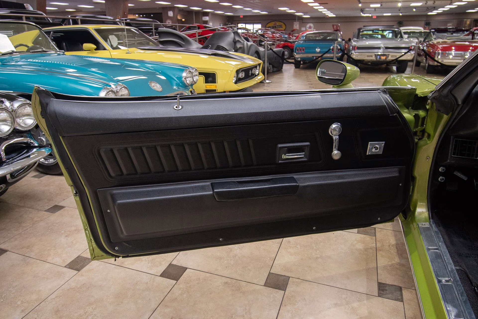 1971 Lime  Green Chevrolet Camaro