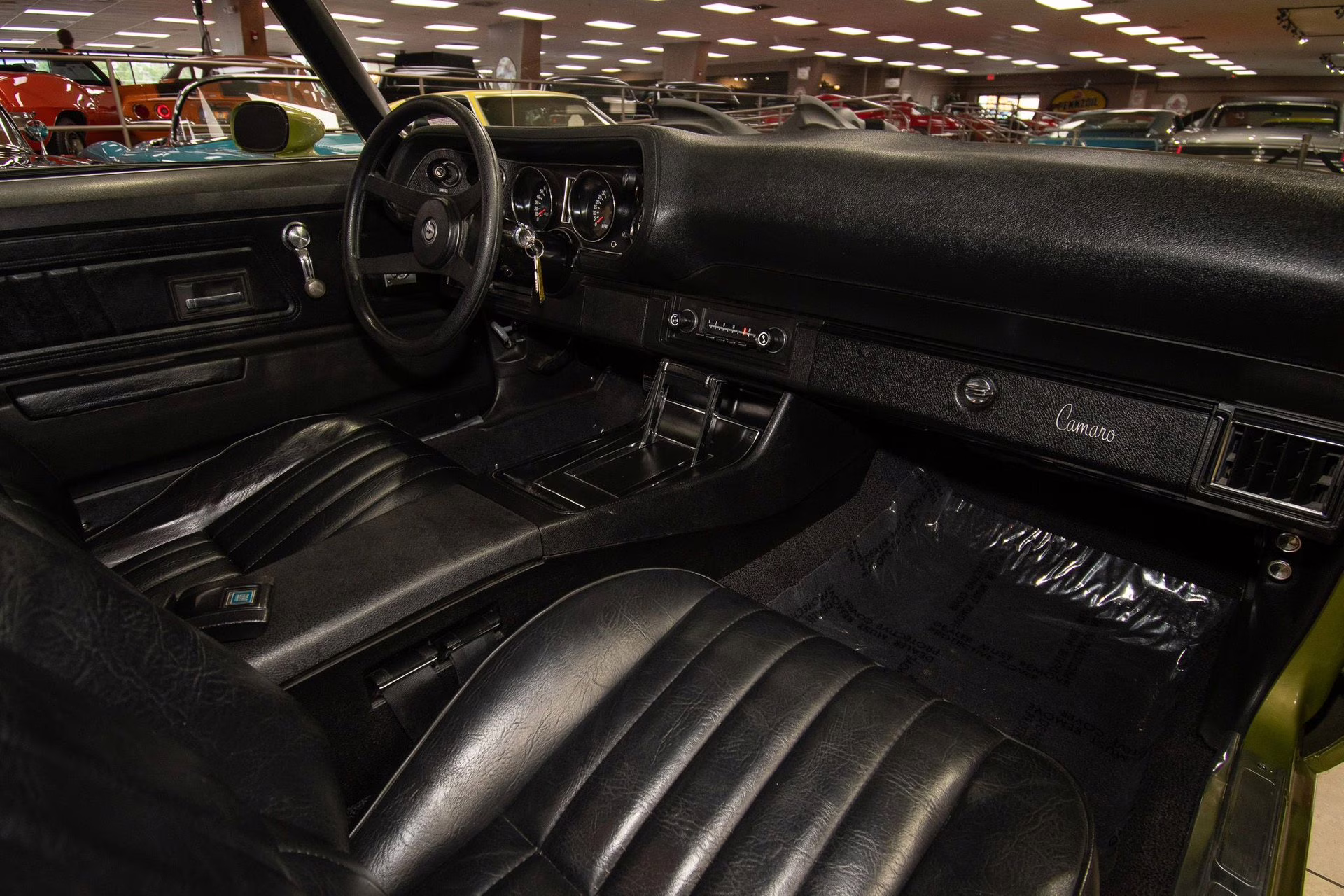 1971 Lime  Green Chevrolet Camaro