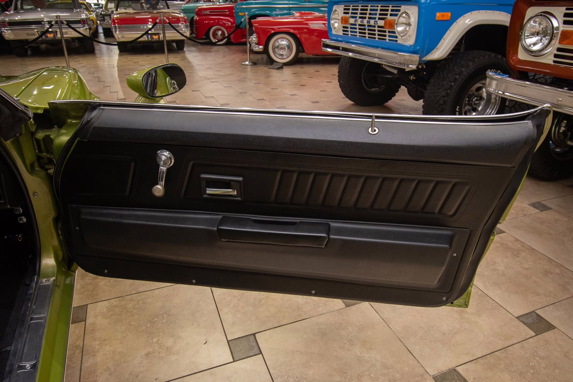 1971 Lime  Green Chevrolet Camaro