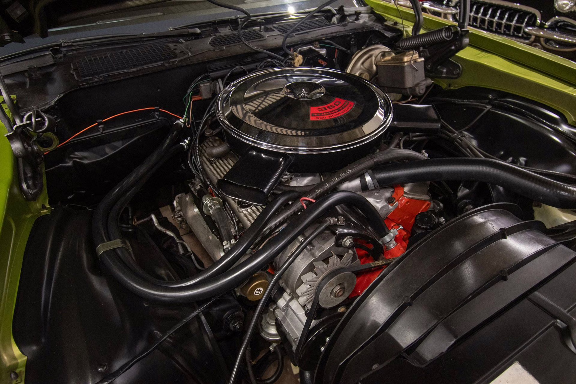 1971 Lime  Green Chevrolet Camaro