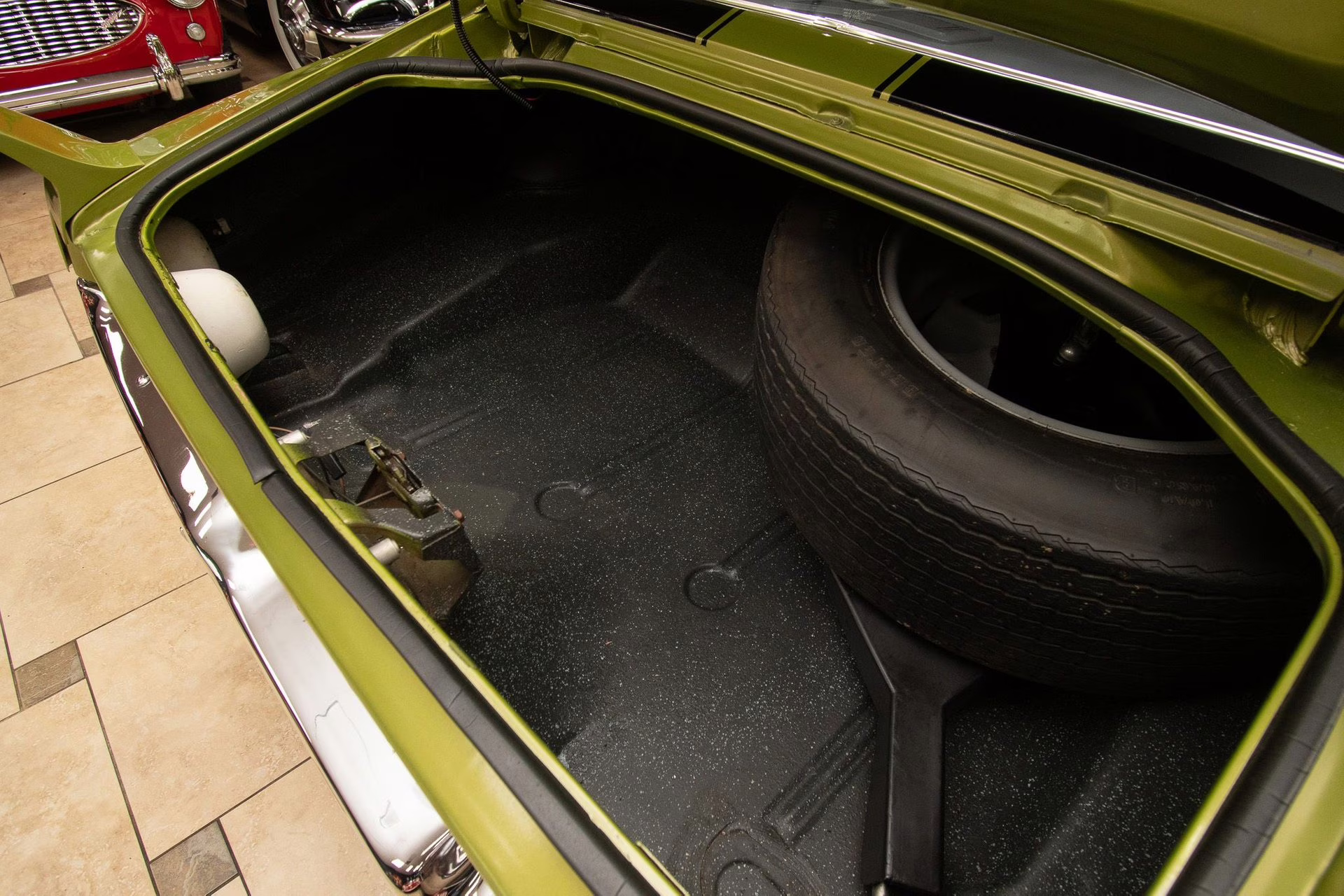 1971 Lime  Green Chevrolet Camaro