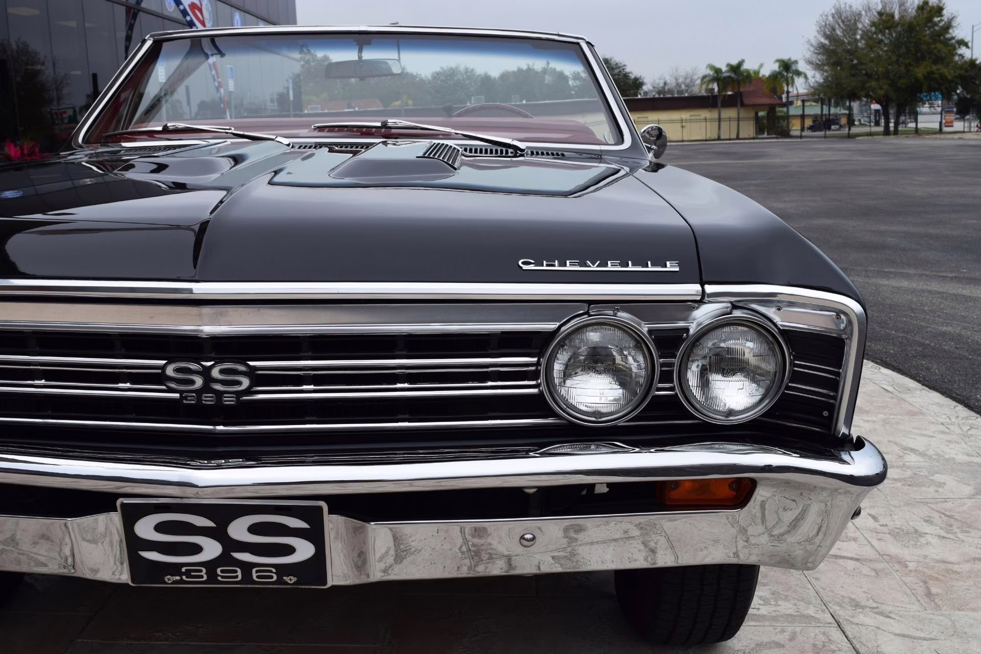 1967 Black Chevrolet Chevelle Convertible