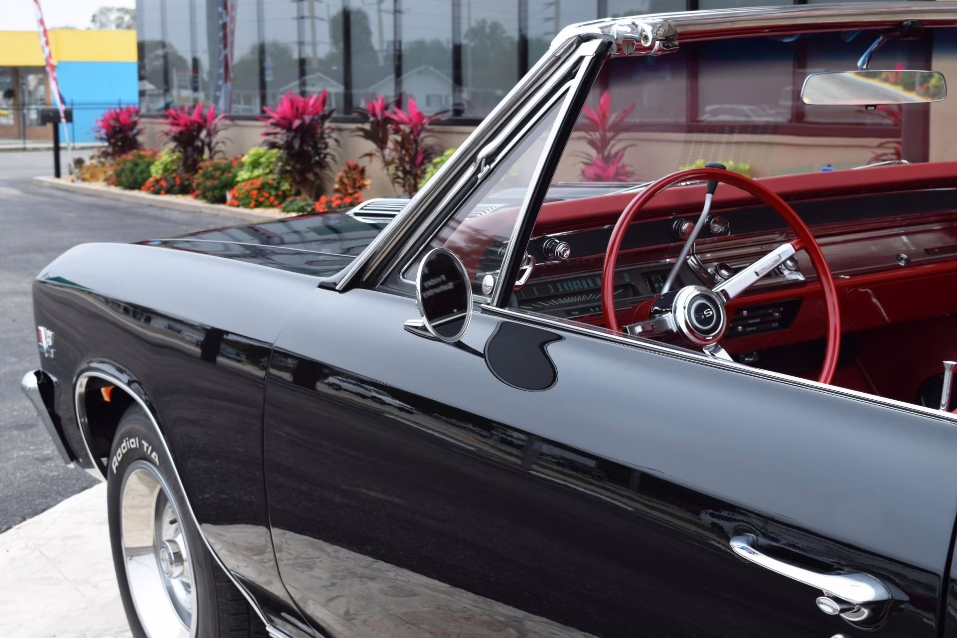 1967 Black Chevrolet Chevelle Convertible