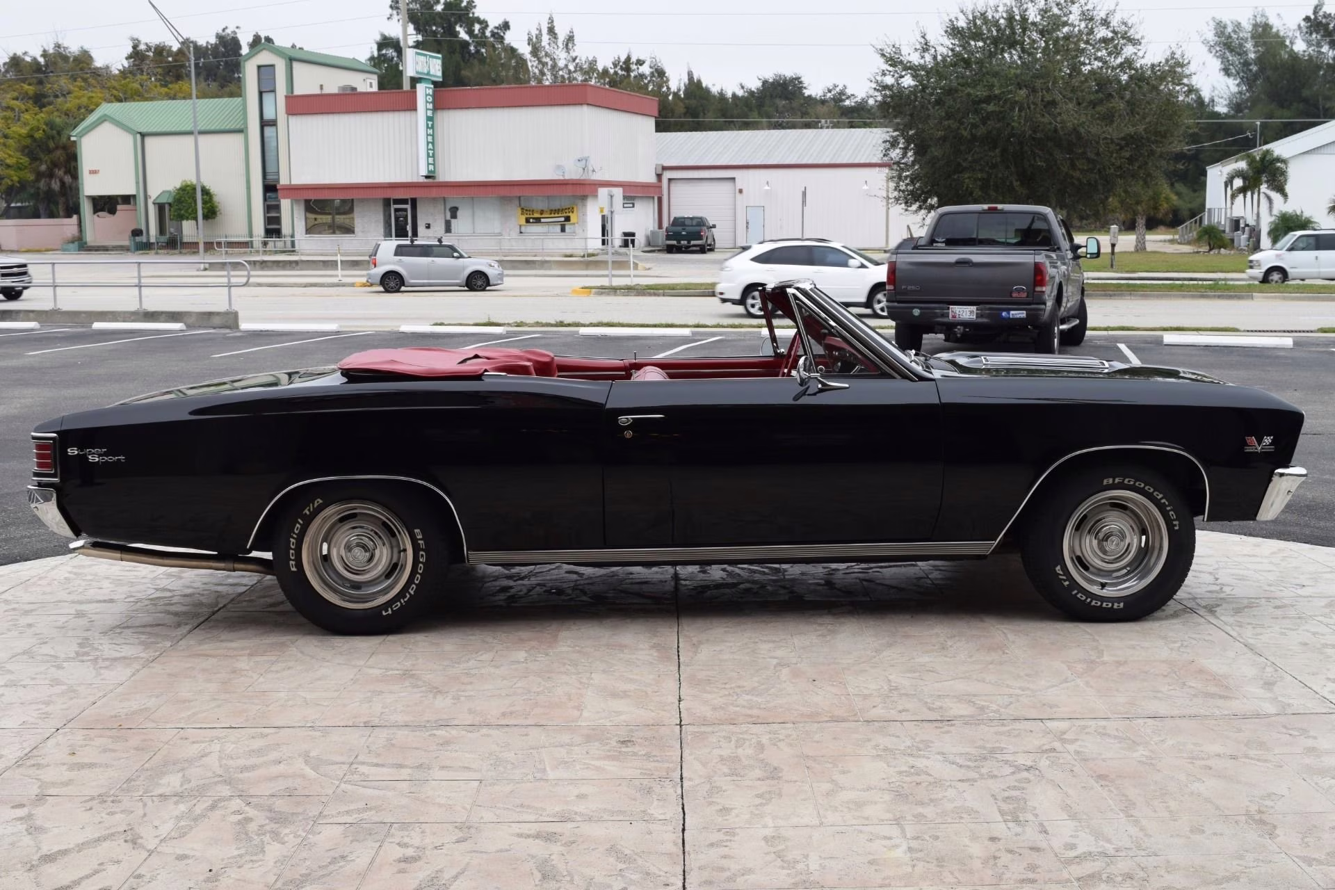 1967 Black Chevrolet Chevelle Convertible