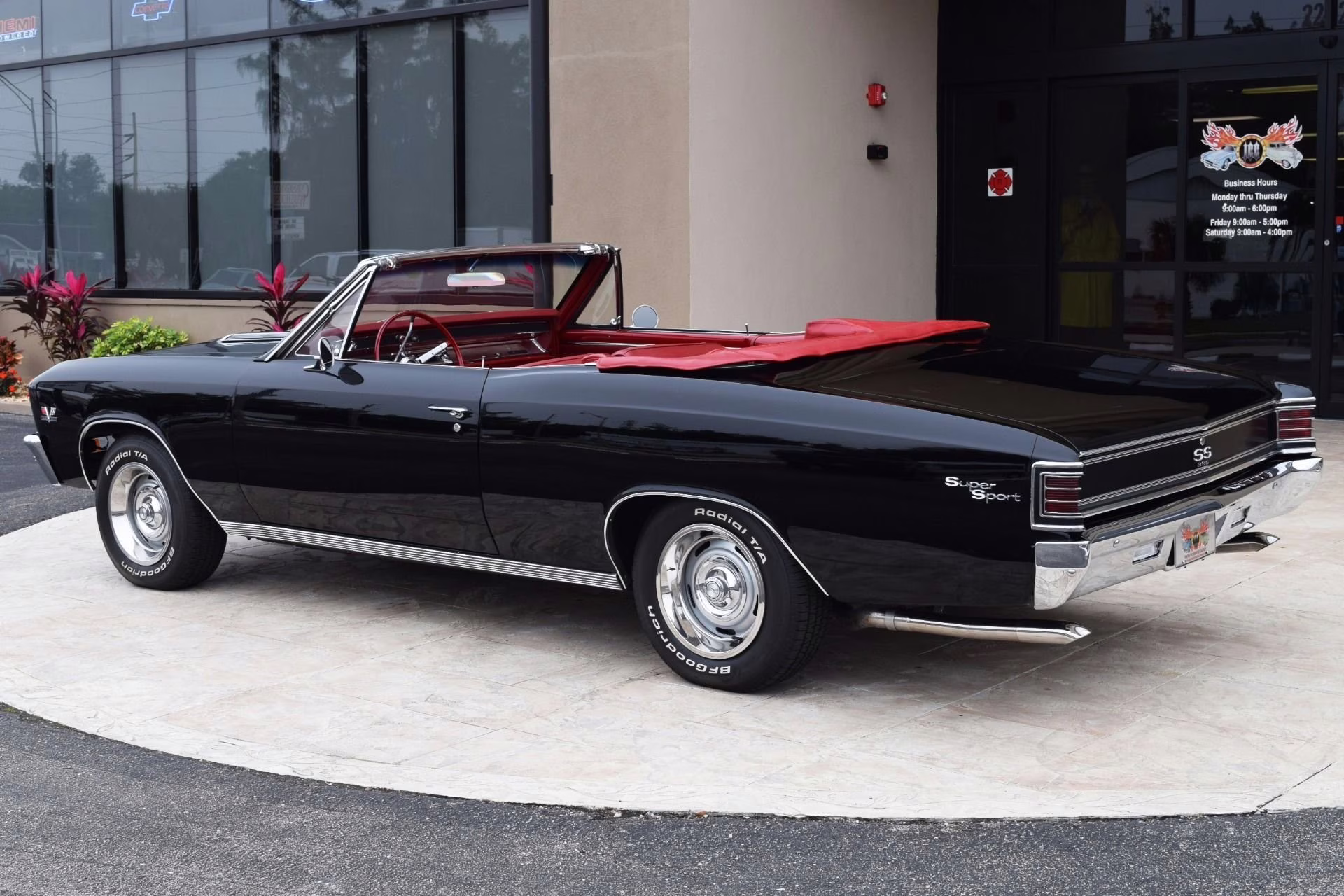 1967 Black Chevrolet Chevelle Convertible