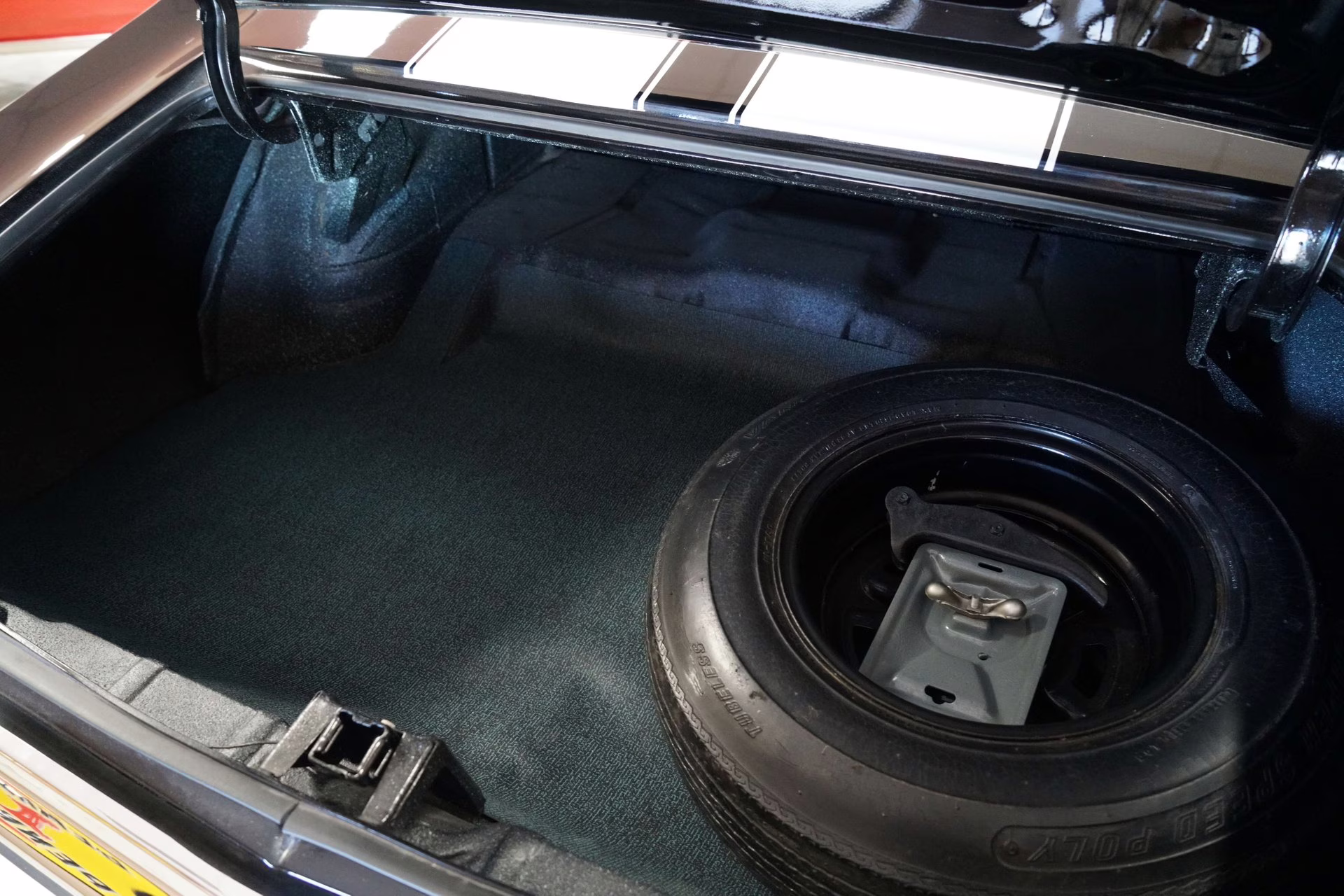 1970 Tuxedo Black w/ White Stripes Chevrolet Chevelle