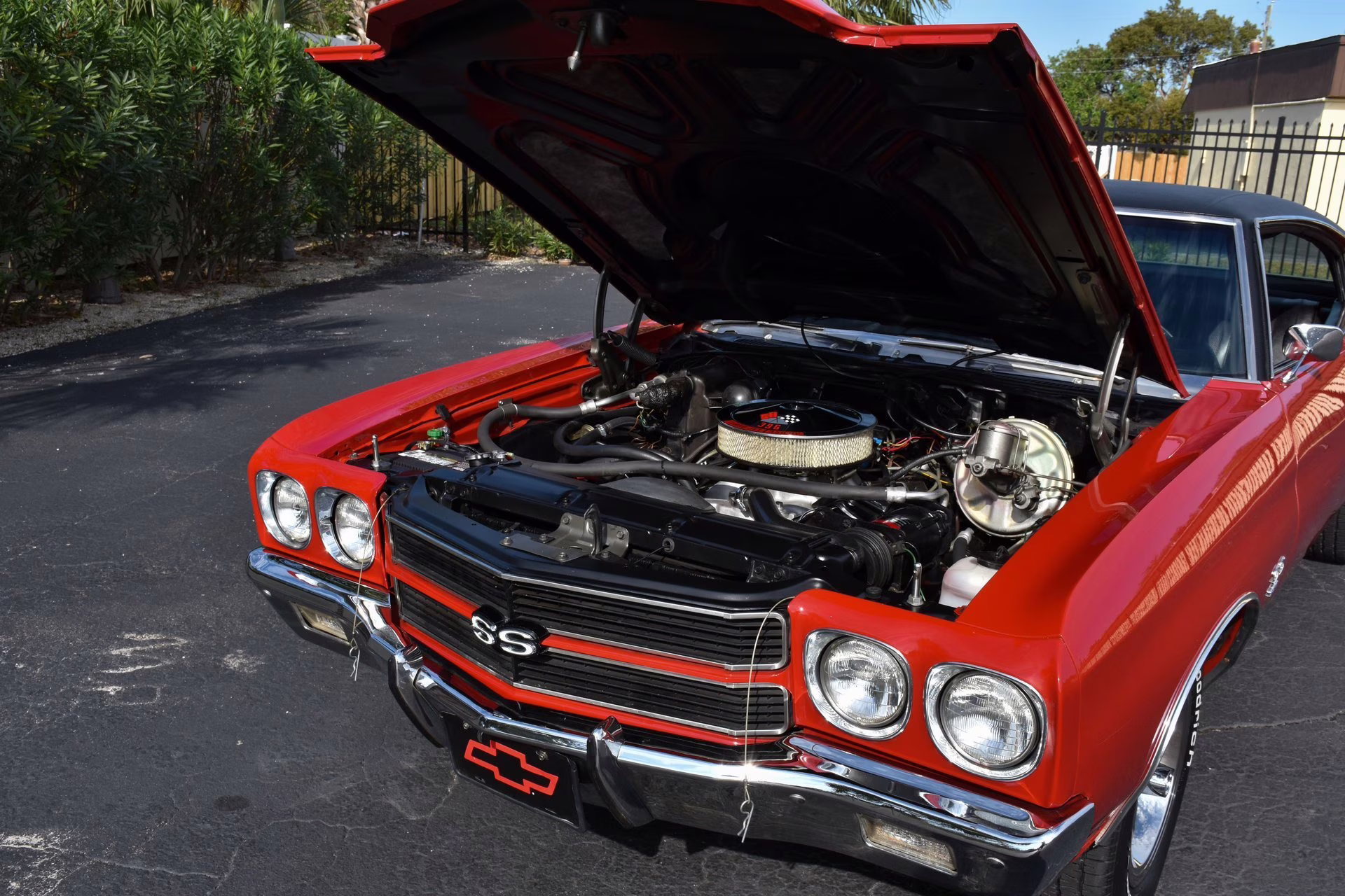 1970 Cranberry Red w/ Black Chevrolet Chevelle