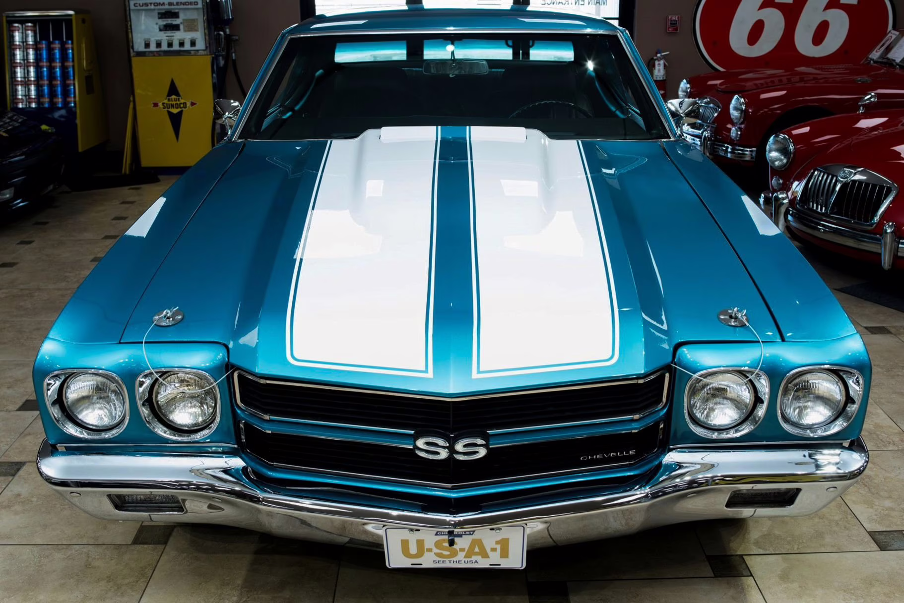 1970 Astro Blue Chevrolet Chevelle