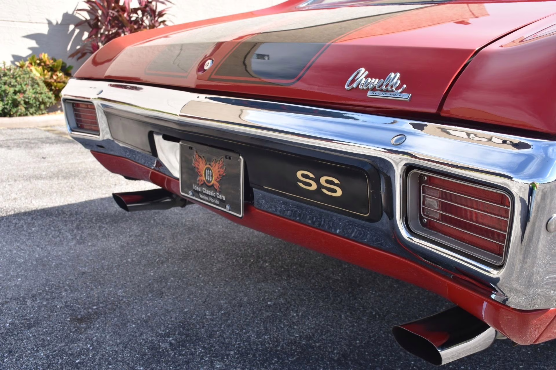 1970 Cranberry Red Chevrolet Chevelle SS